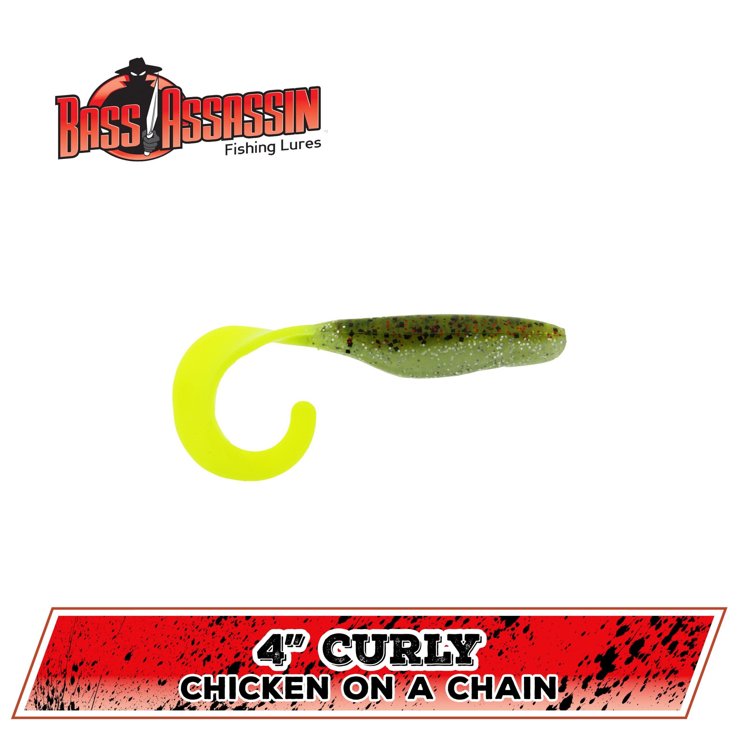 4" FW Curly Shad