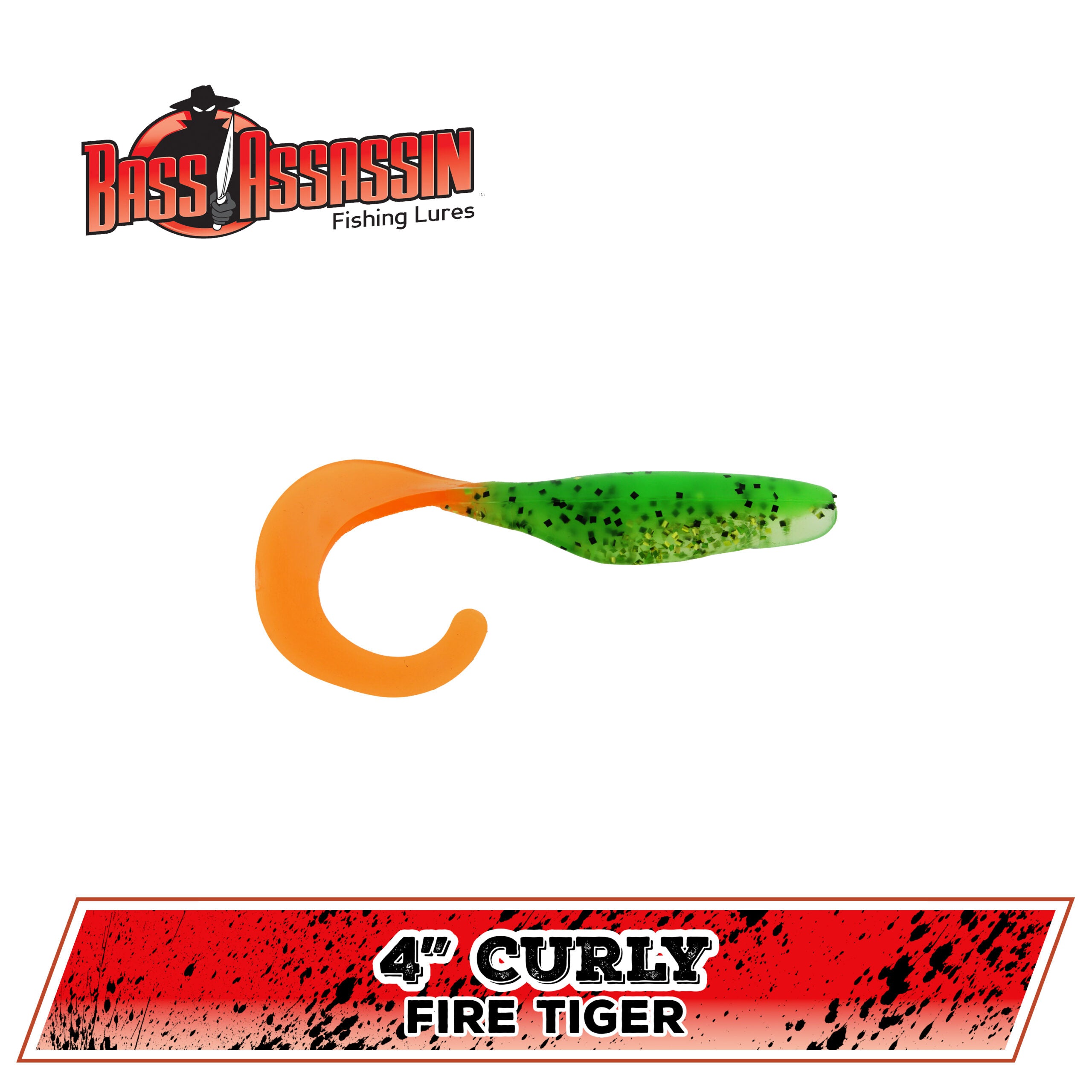 4" FW Curly Shad