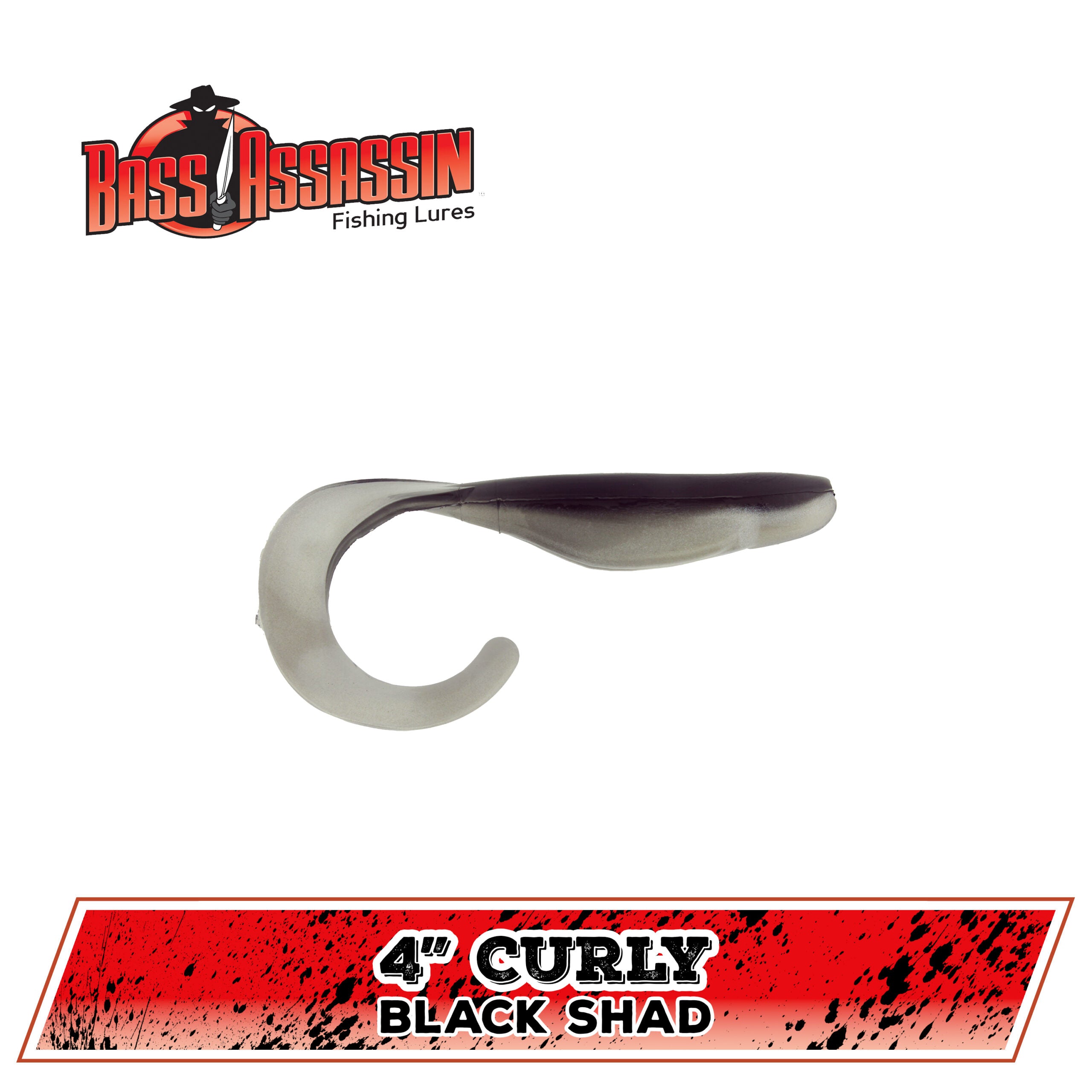 4" FW Curly Shad
