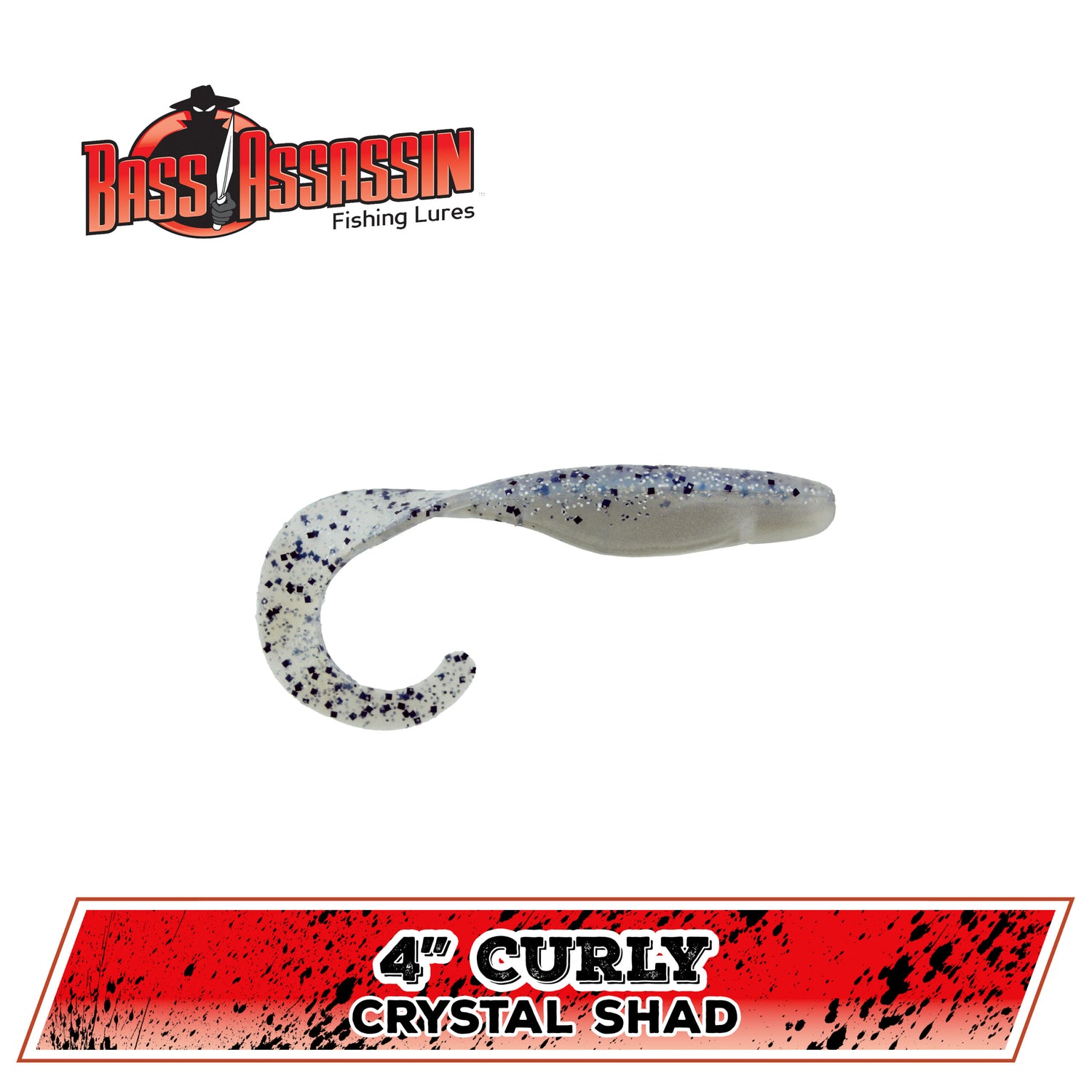 4" FW Curly Shad