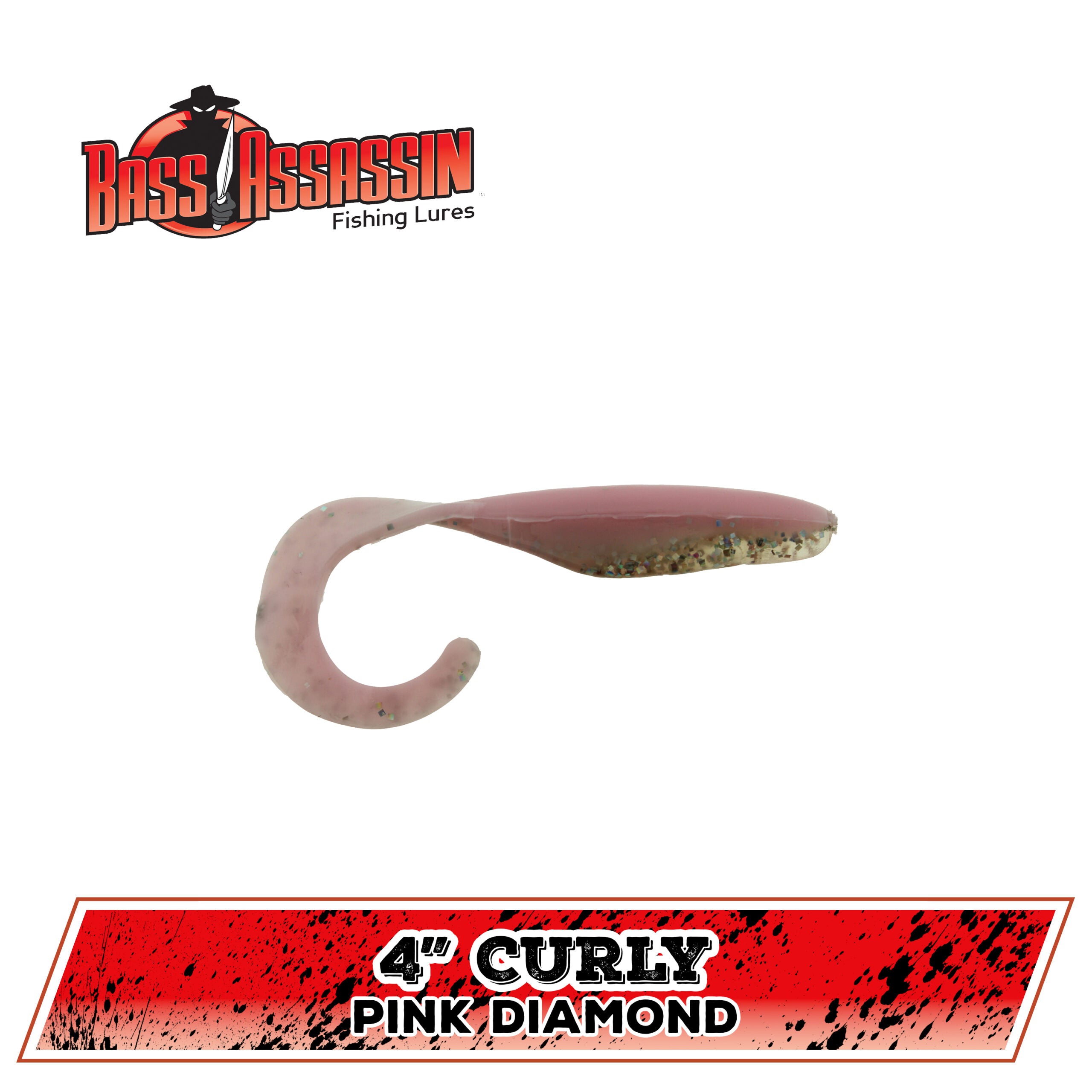 4" FW Curly Shad