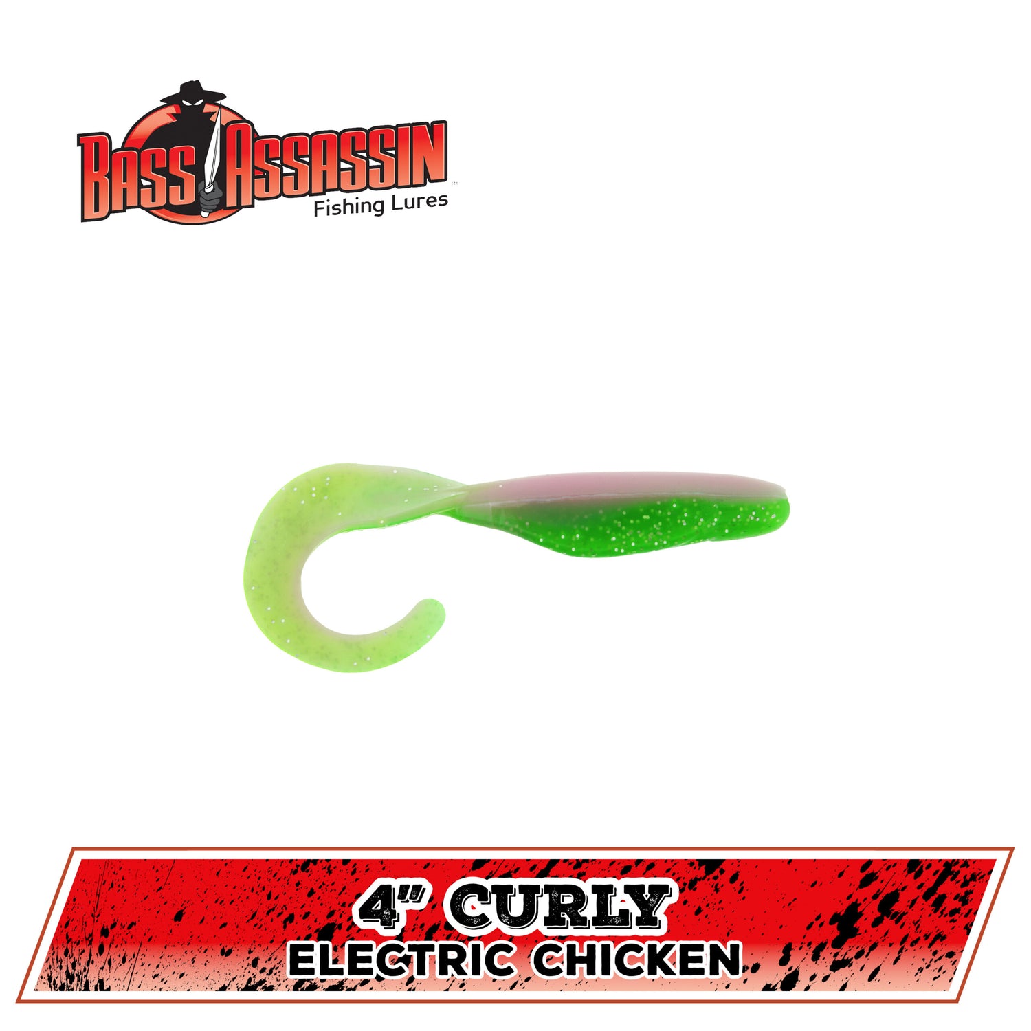 4" FW Curly Shad