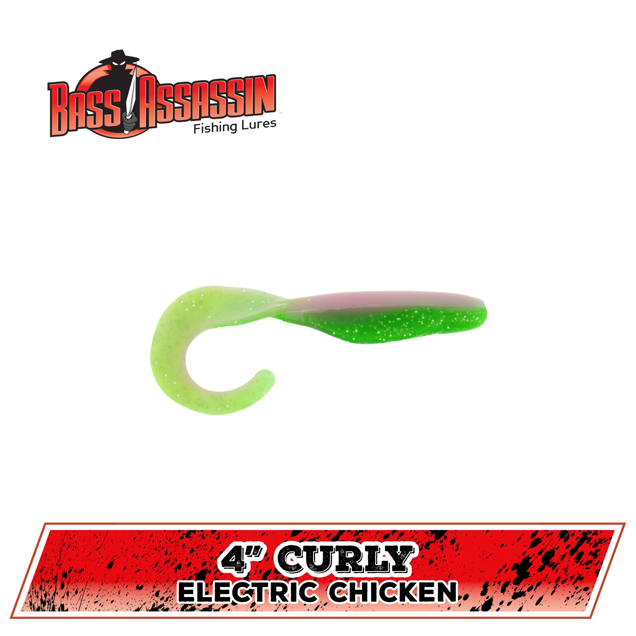 4" FW Curly Shad