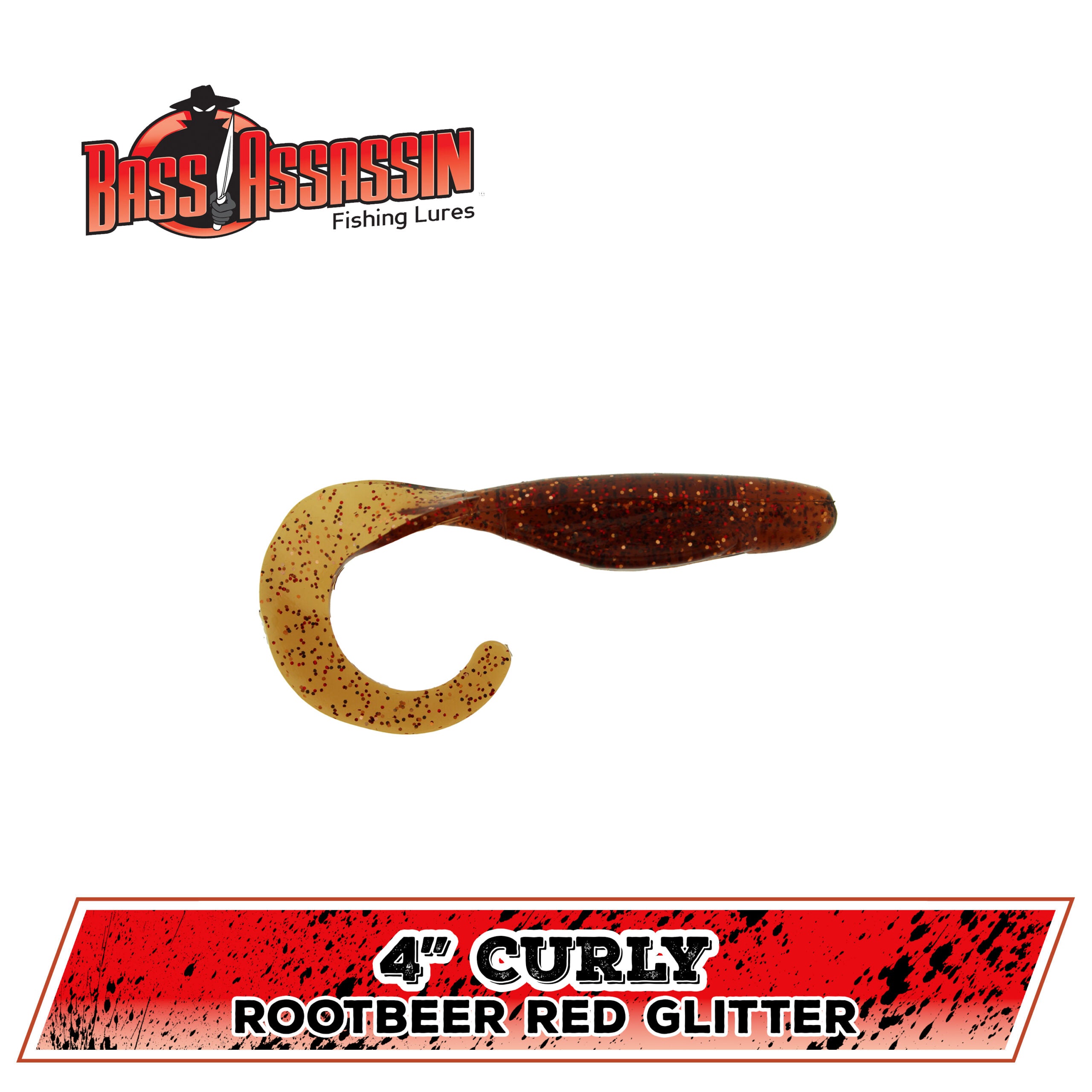 4" FW Curly Shad