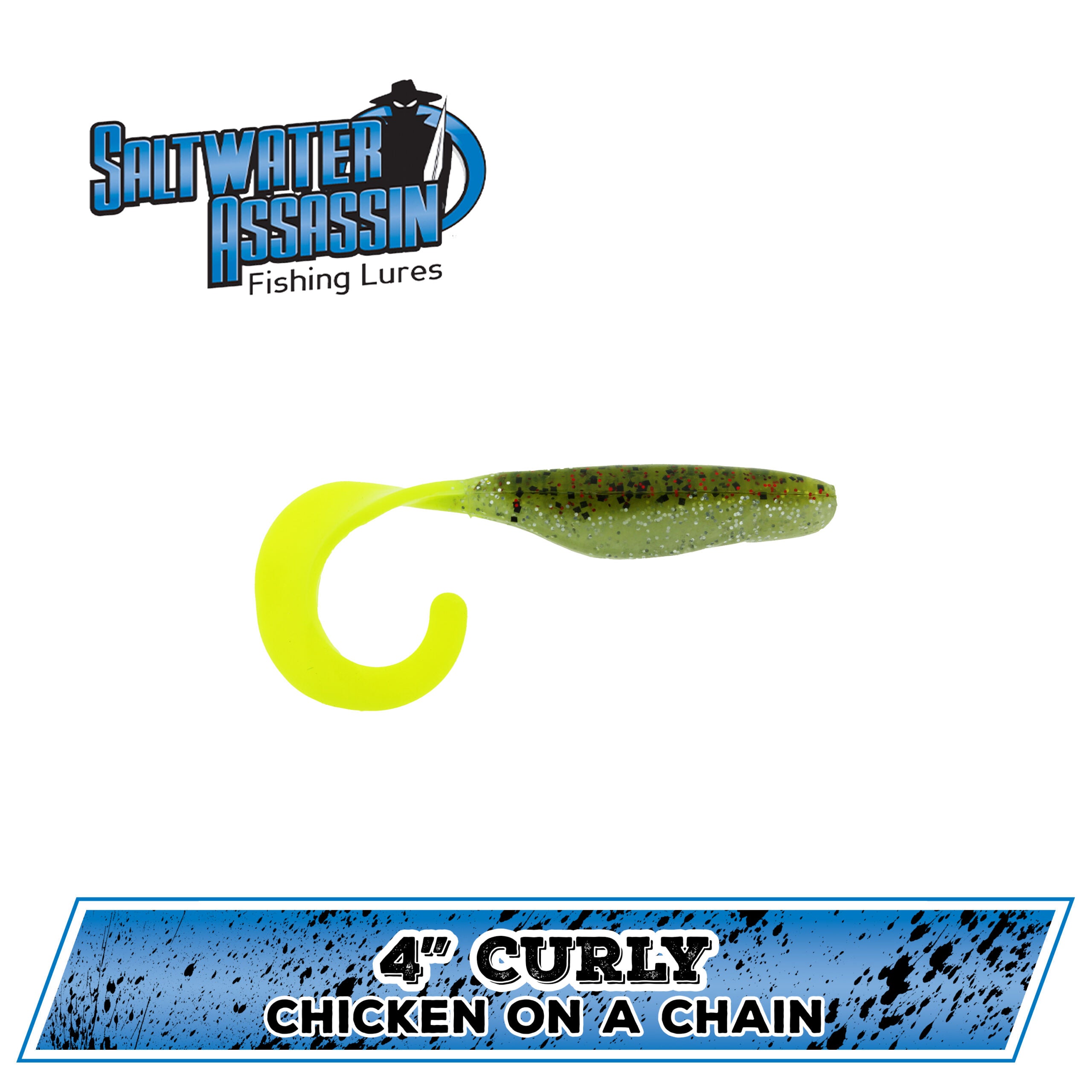 4" SW Curly Shad
