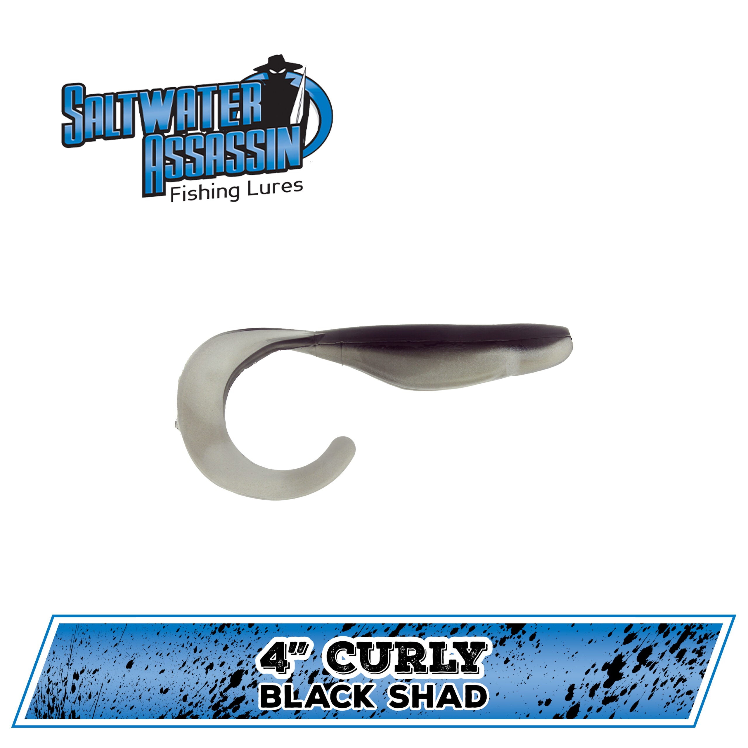 4" SW Curly Shad