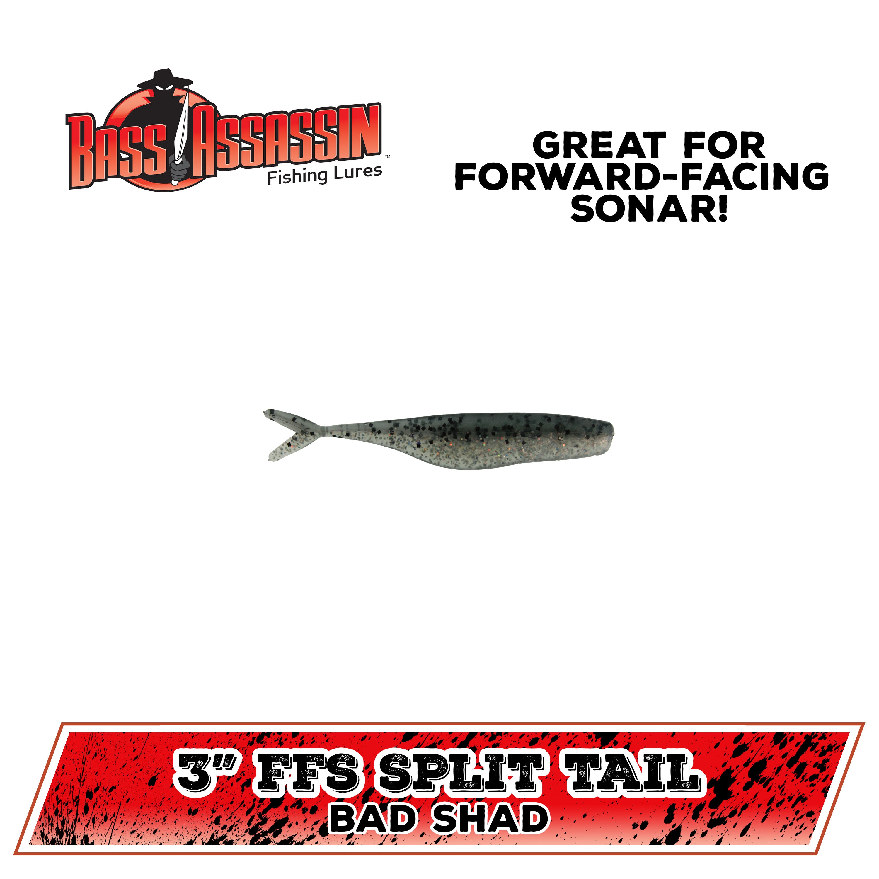 3" Forward-Facing Sonar Split Tail