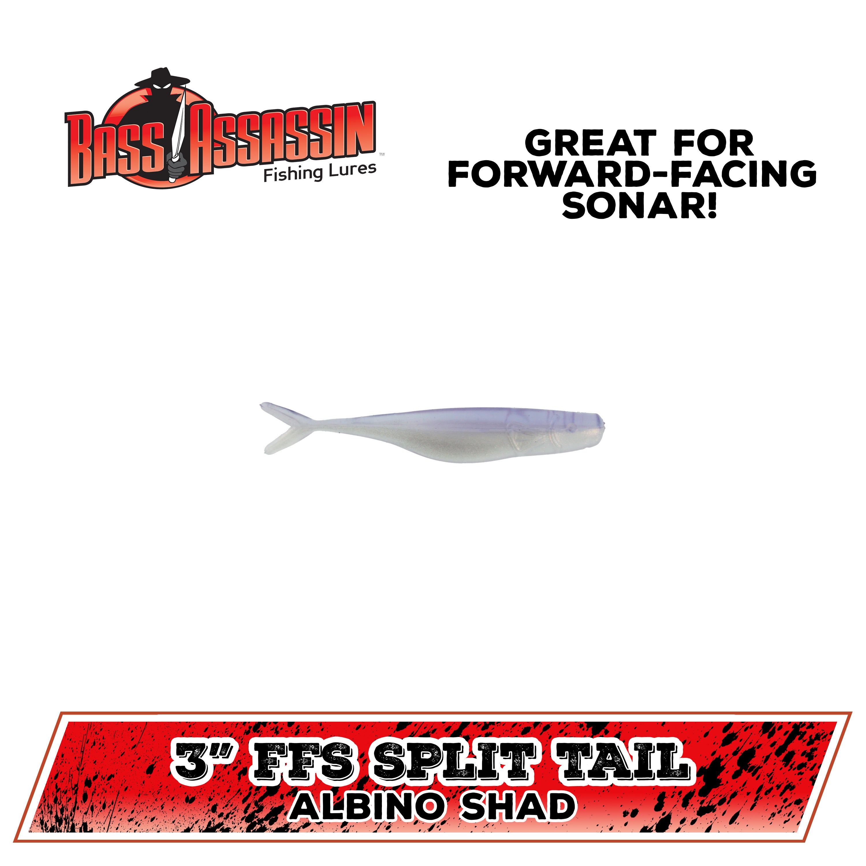 3" Forward-Facing Sonar Split Tail