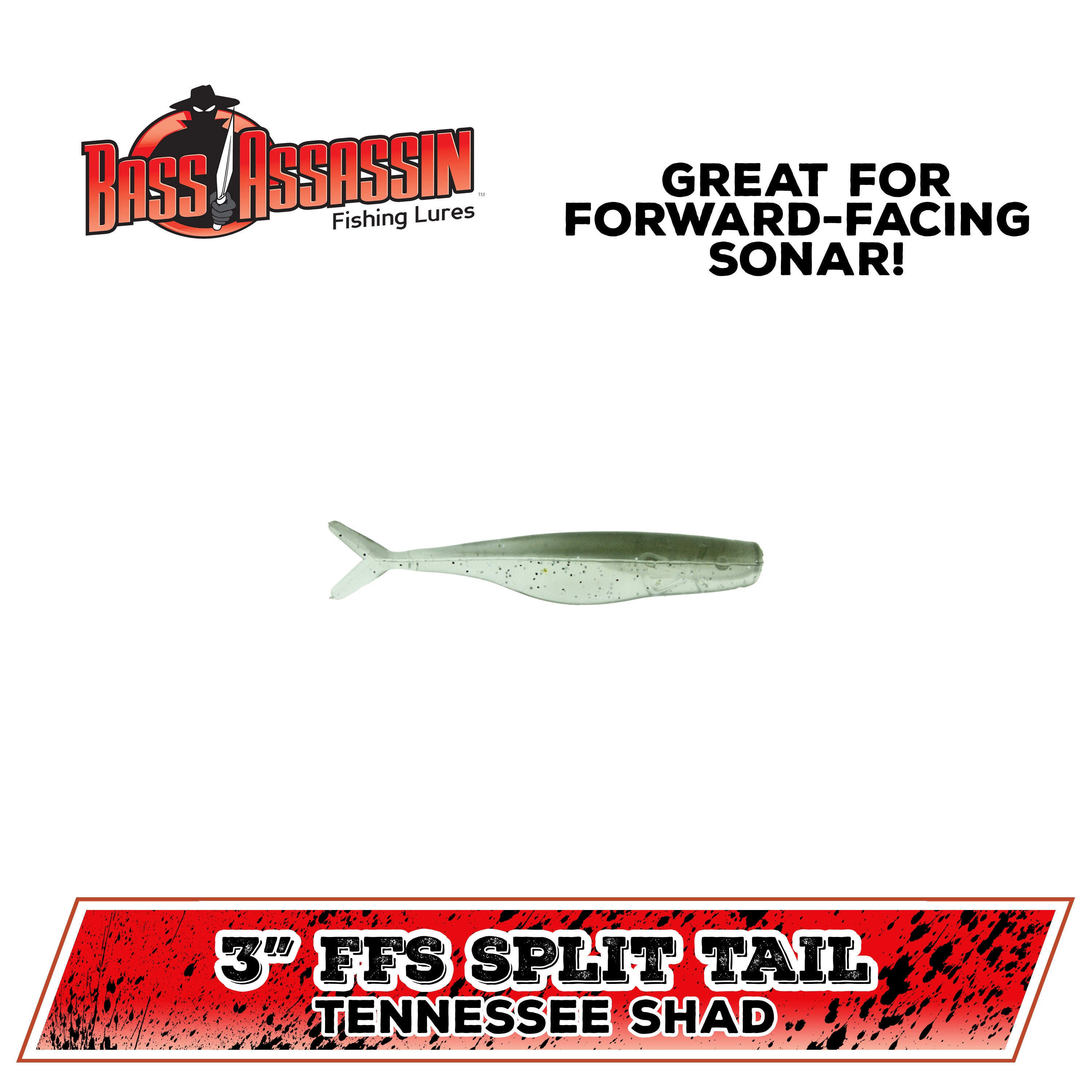 3" Forward-Facing Sonar Split Tail
