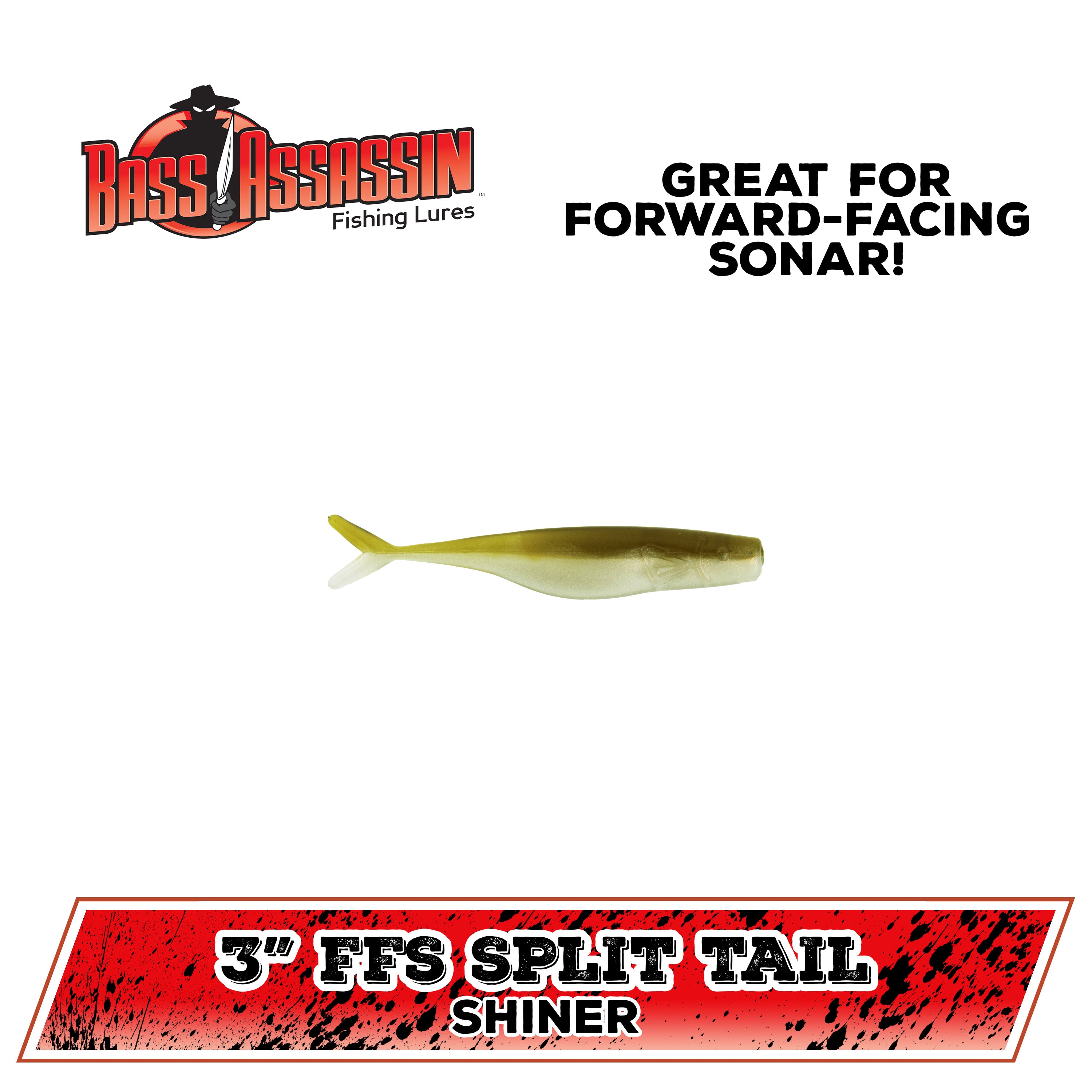 3" Forward-Facing Sonar Split Tail