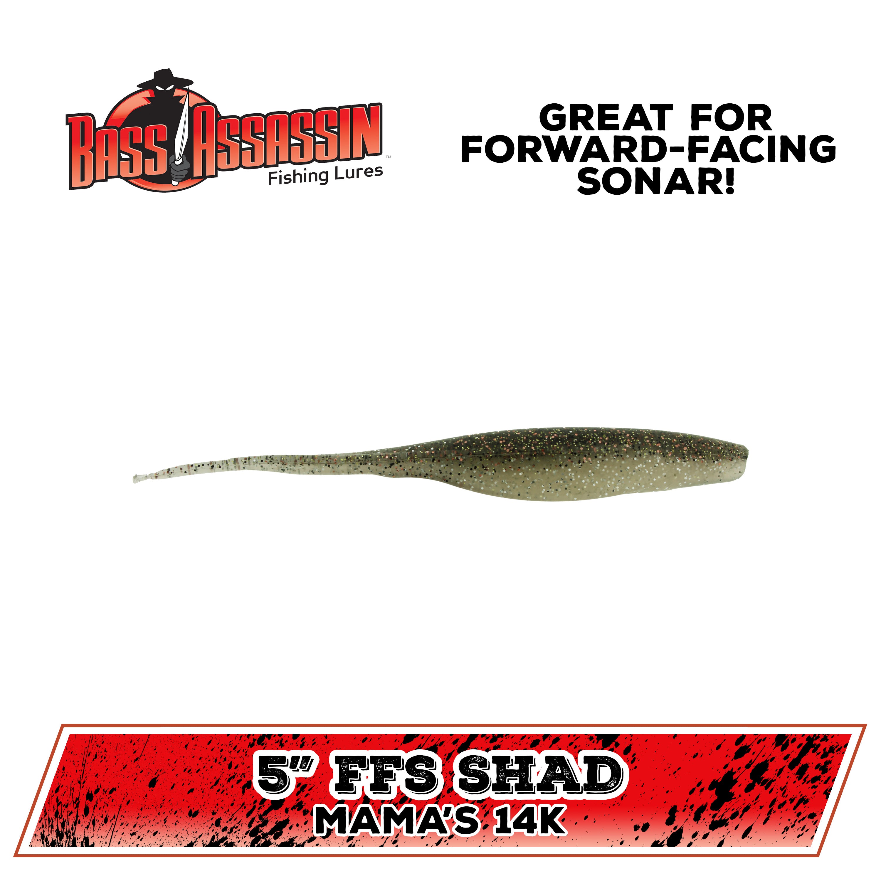 5" Forward-Facing Sonar Shad