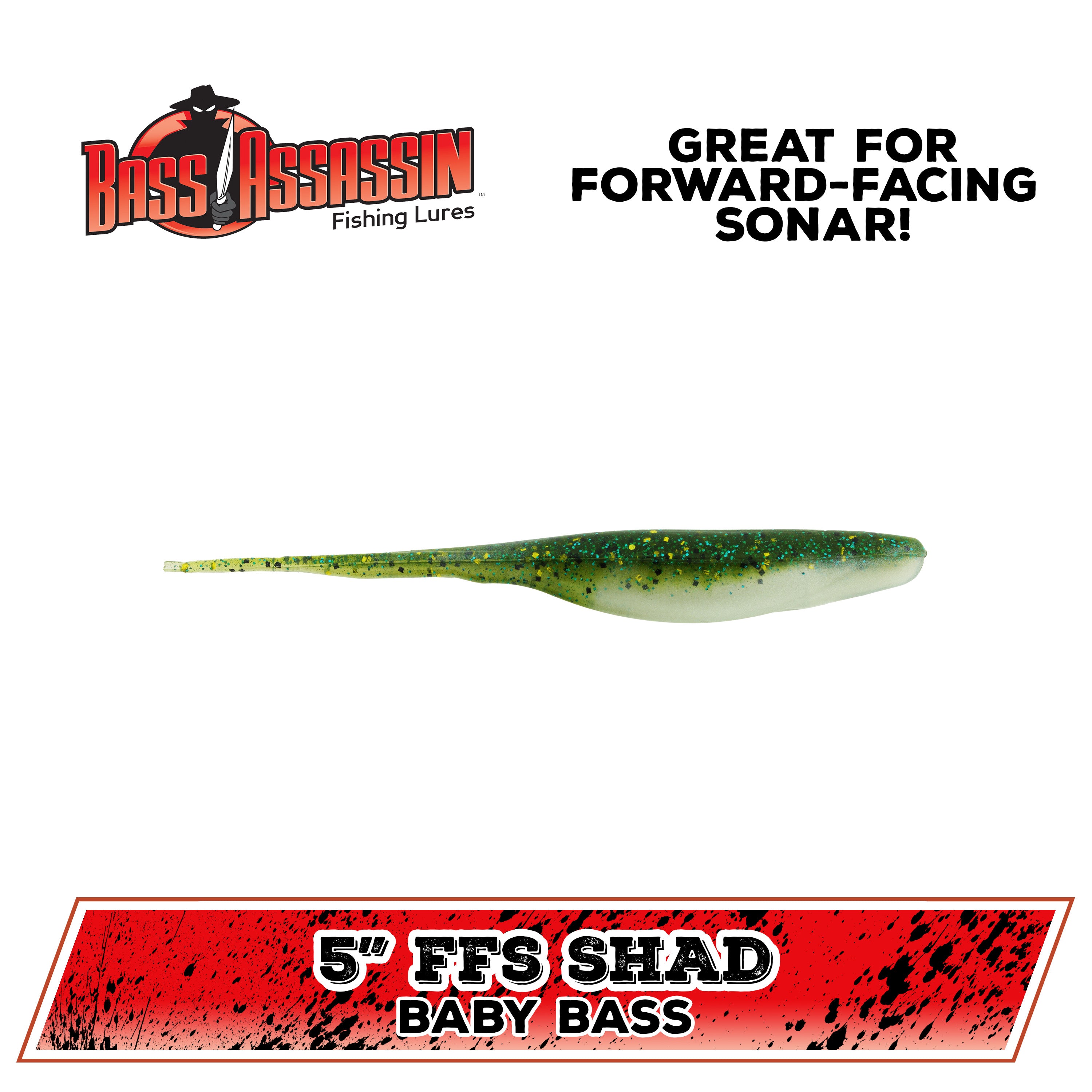 5" Forward-Facing Sonar Shad