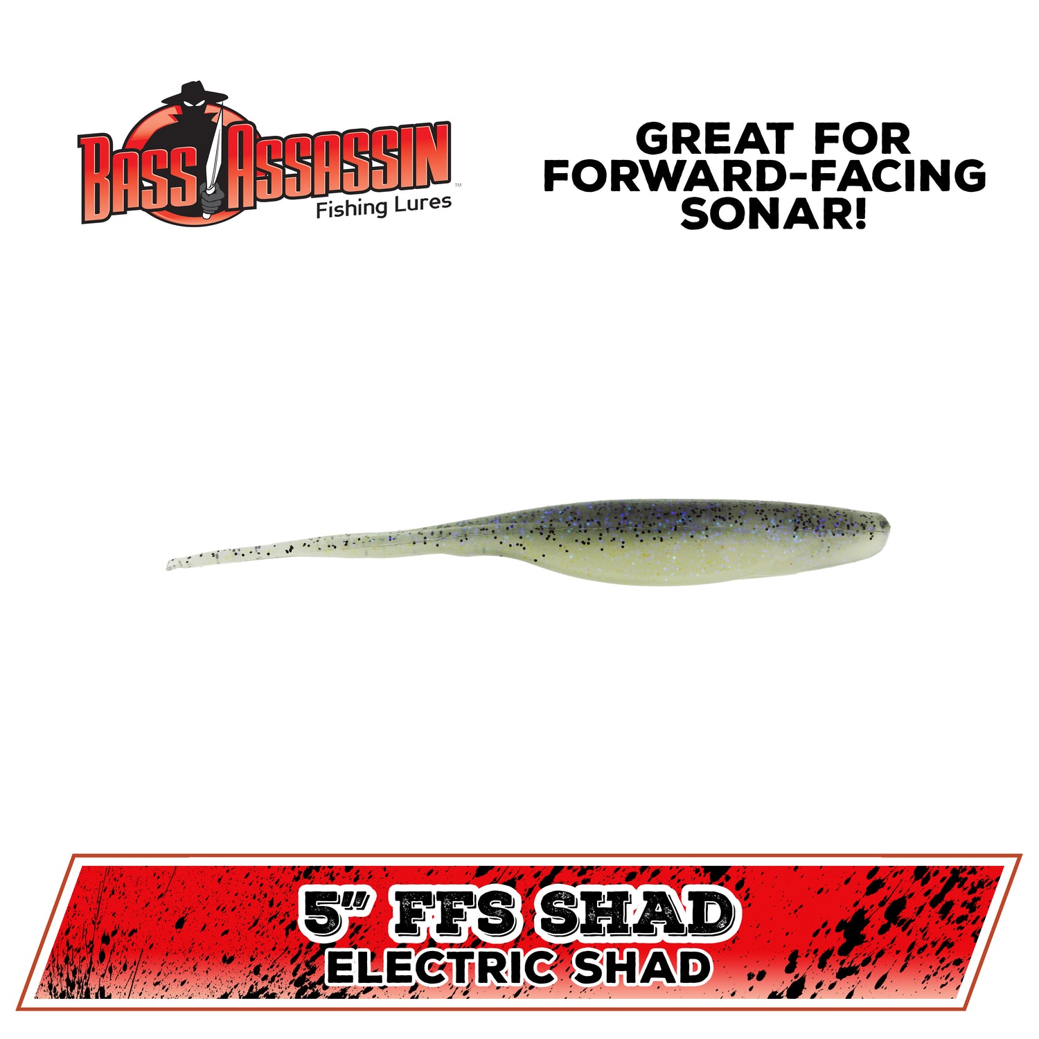 5" Forward-Facing Sonar Shad