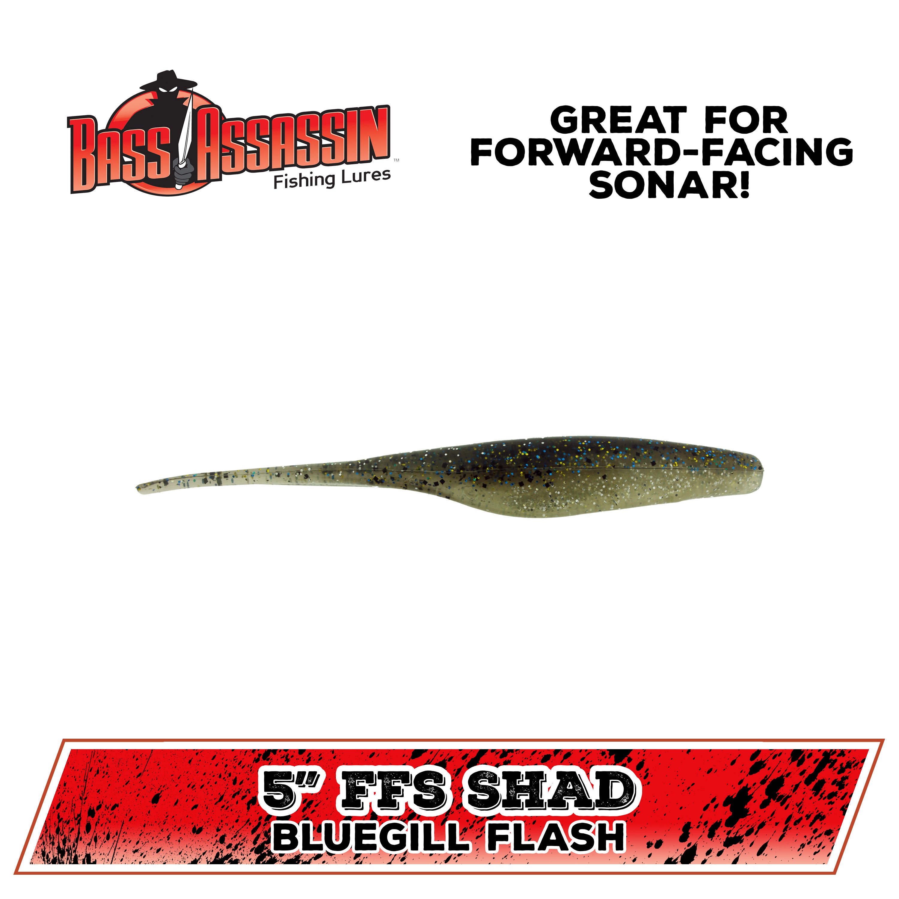 5" Forward-Facing Sonar Shad