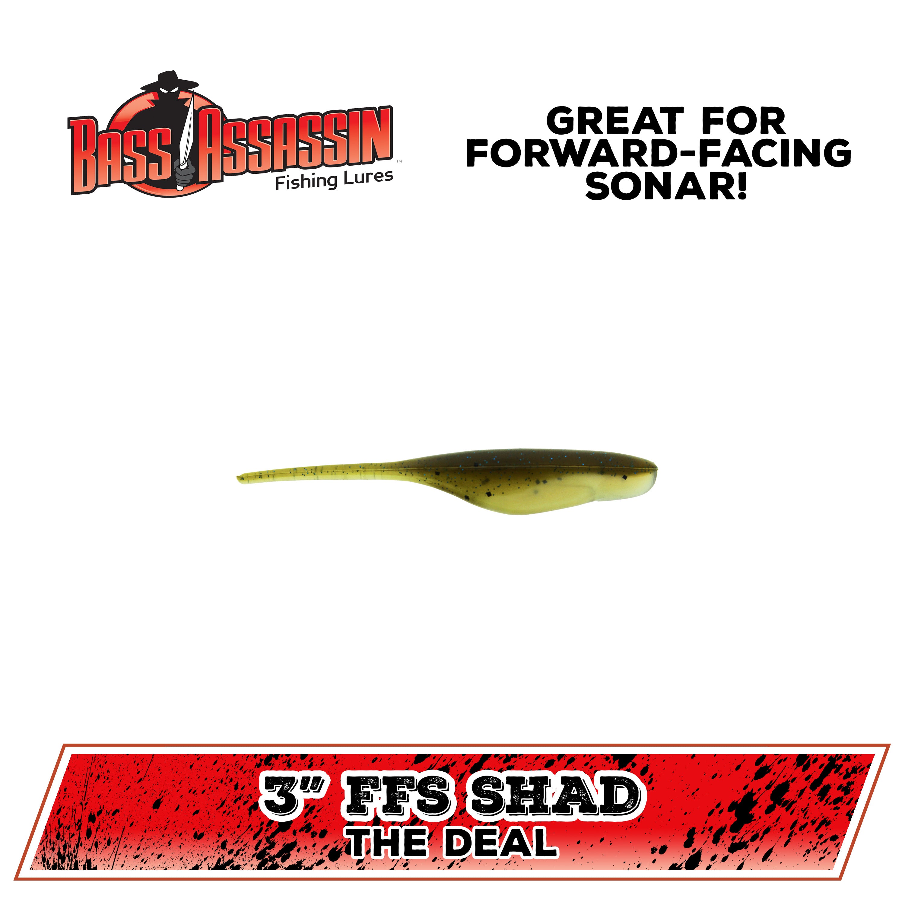 3" Forward-Facing Sonar Shad