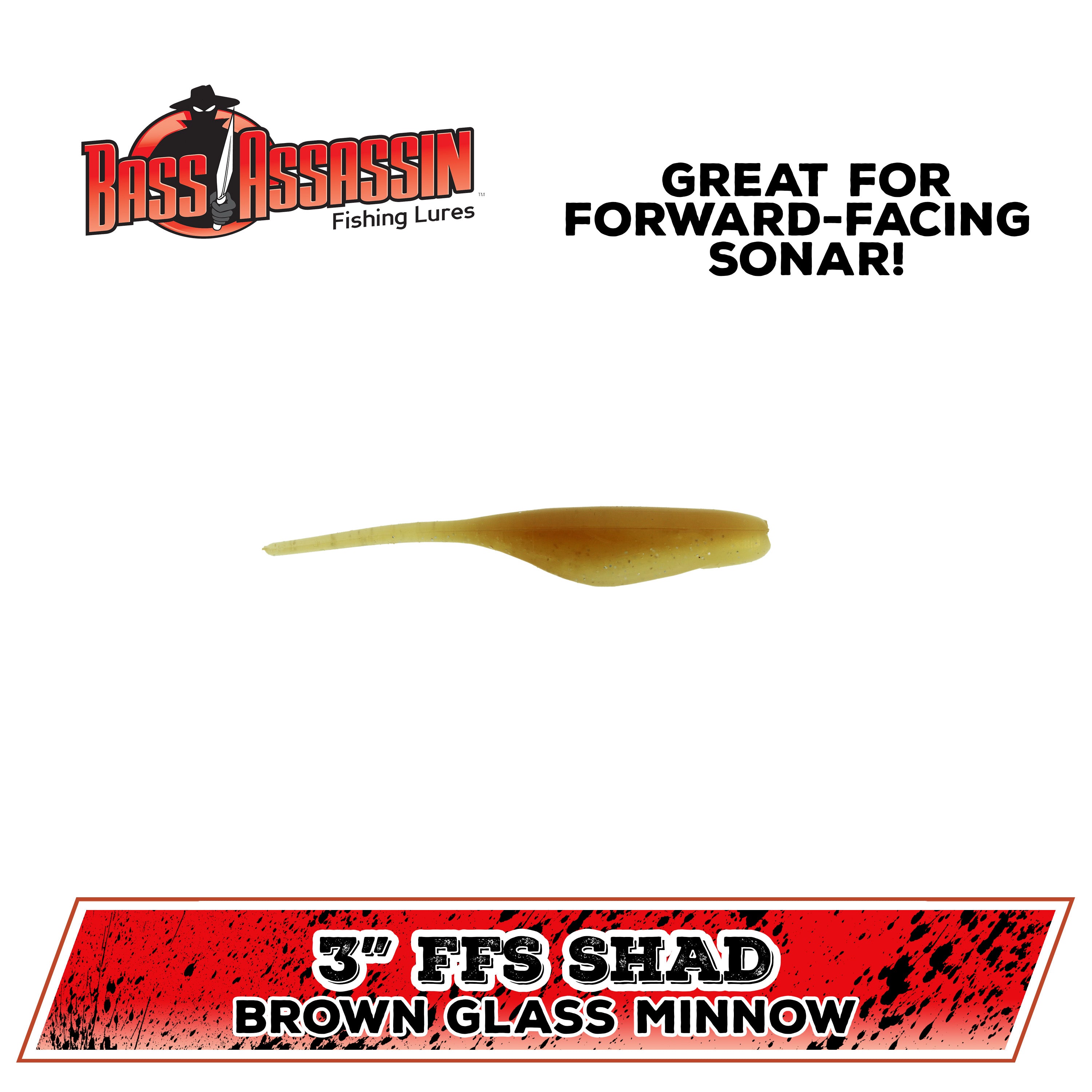 3" Forward-Facing Sonar Shad