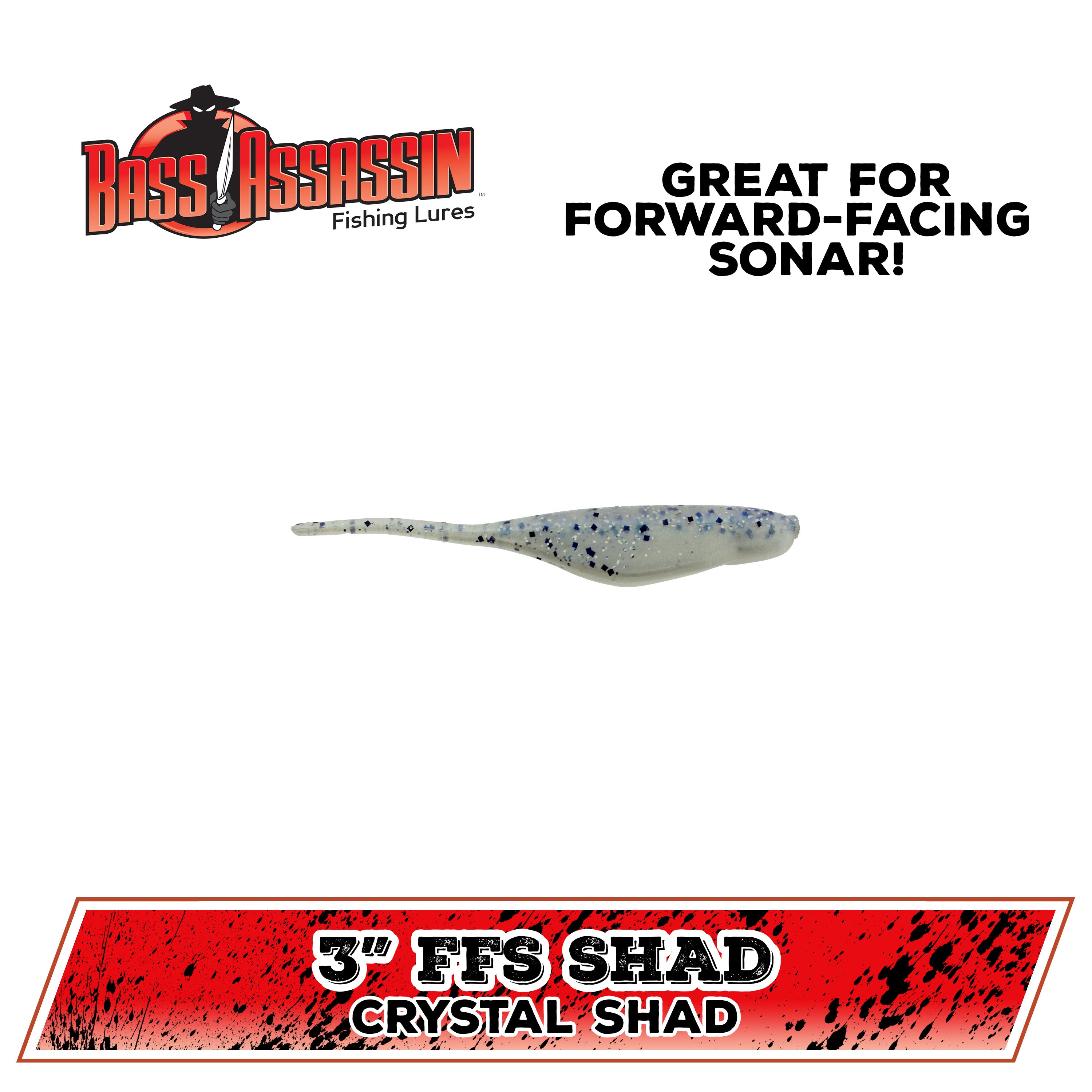 3" Forward-Facing Sonar Shad