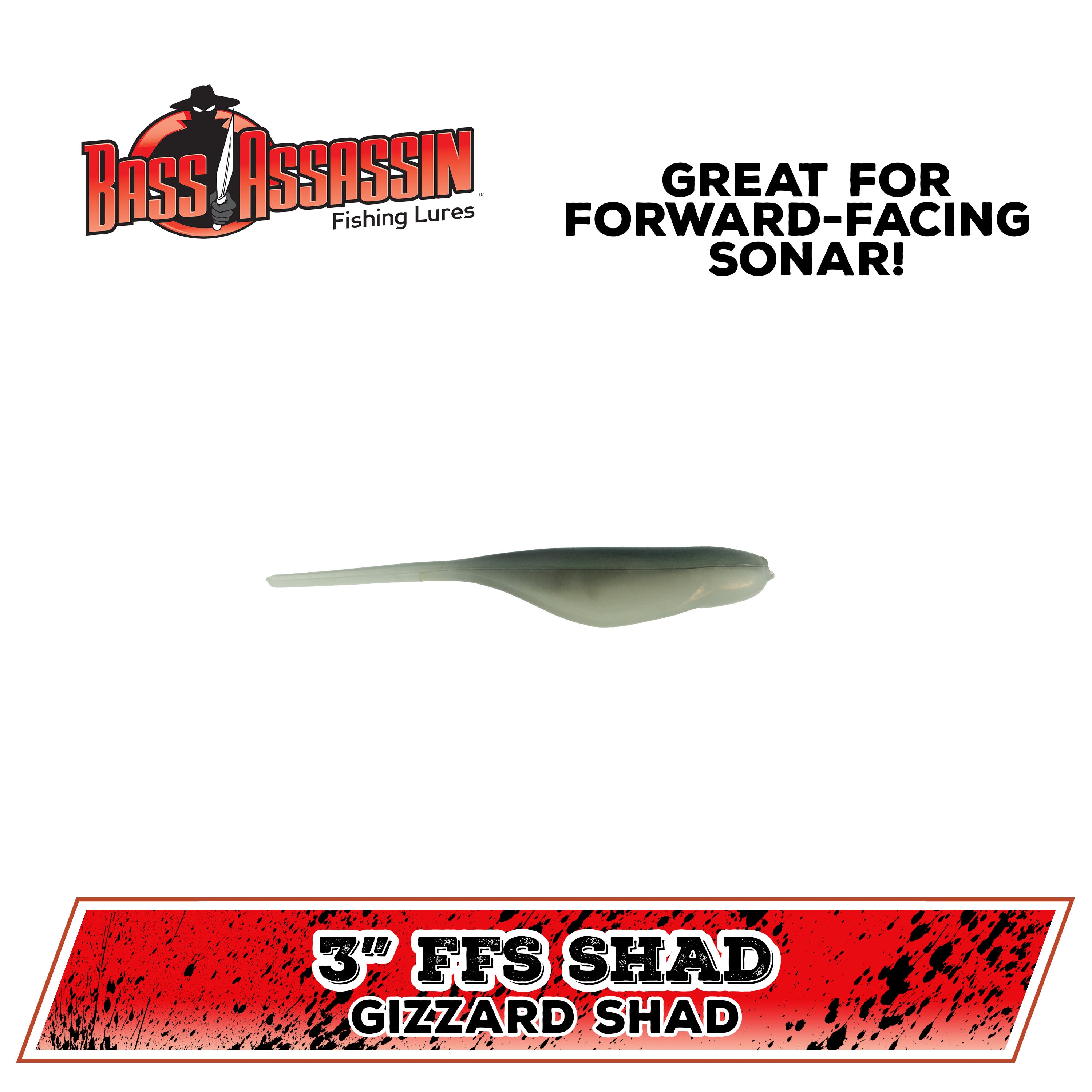 3" Forward-Facing Sonar Shad