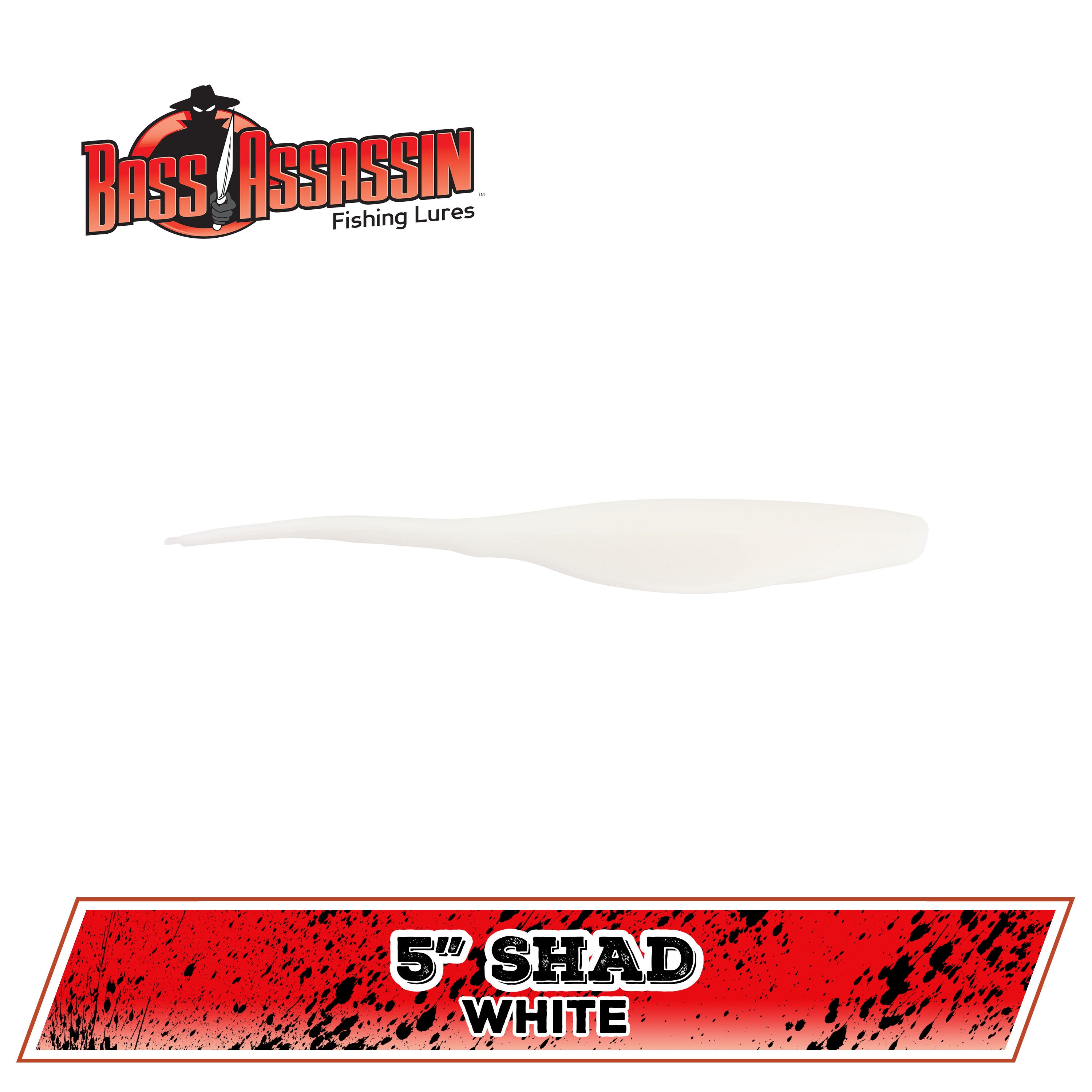 5" FW Shad (N-Z)