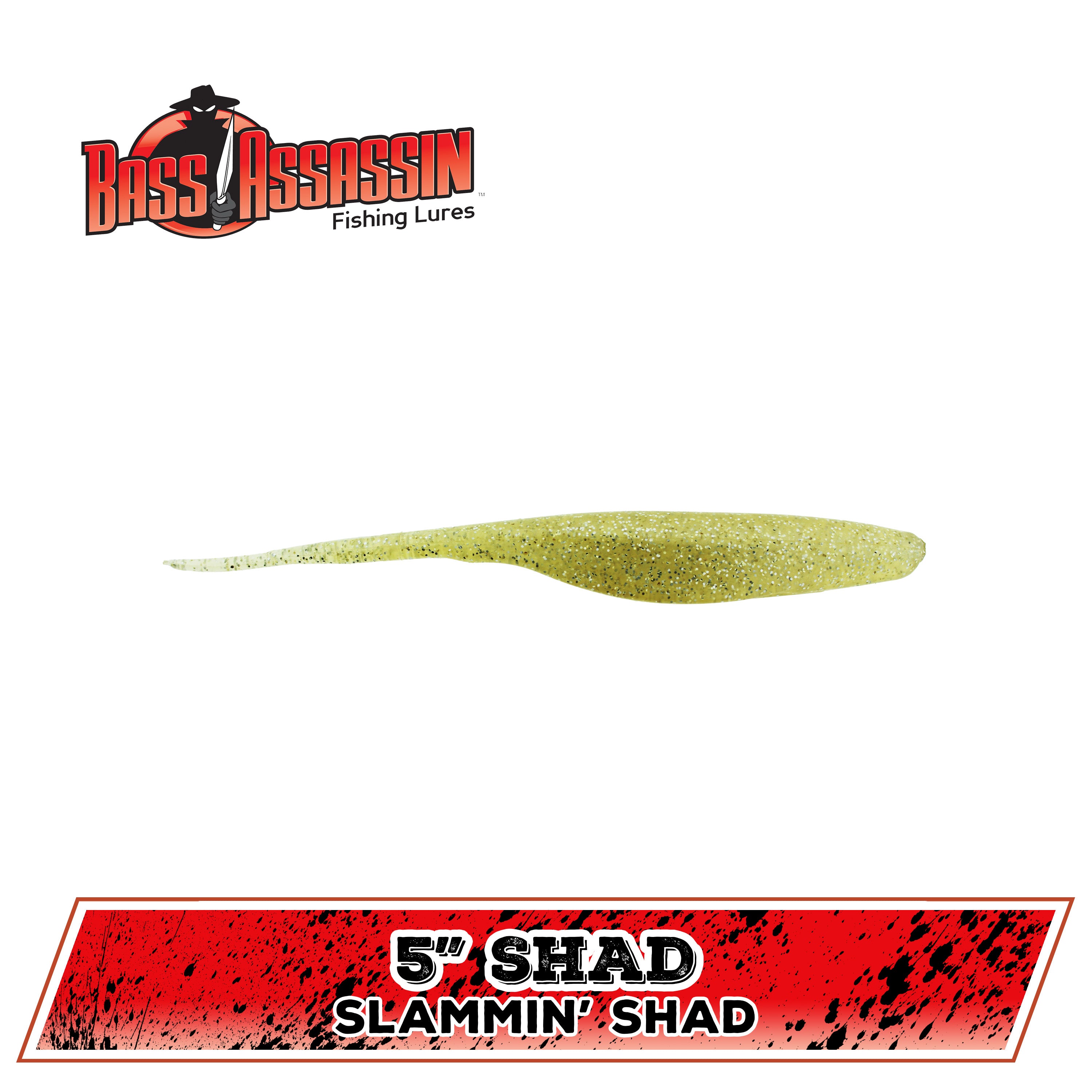 5" FW Shad (N-Z)