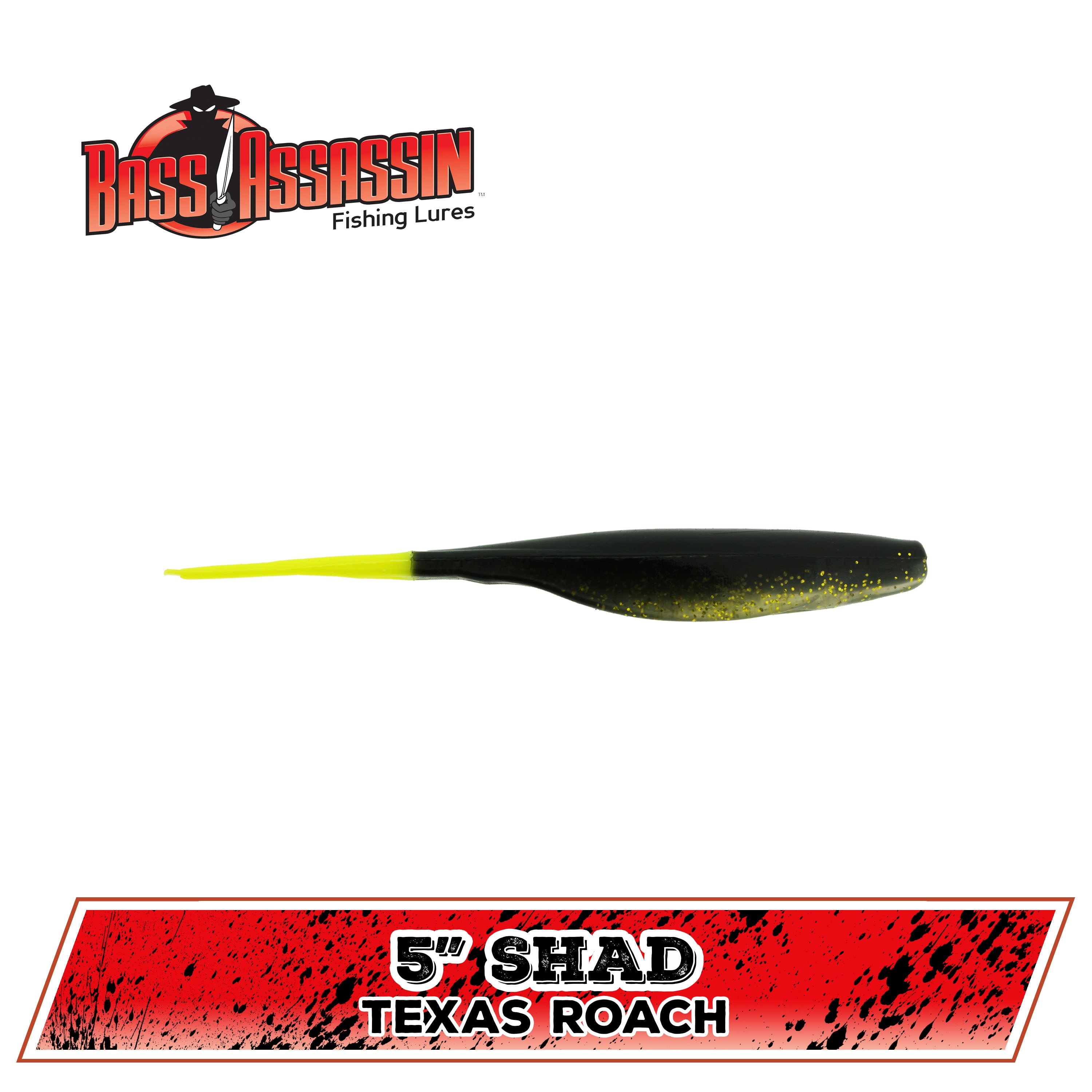 5" FW Shad (N-Z)
