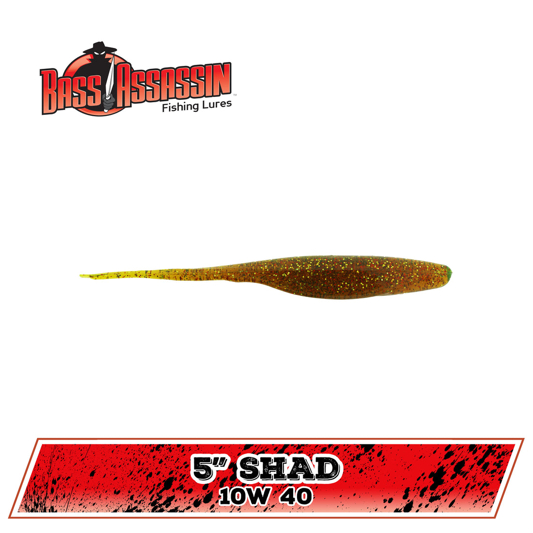 5" FW Shad (A-M)