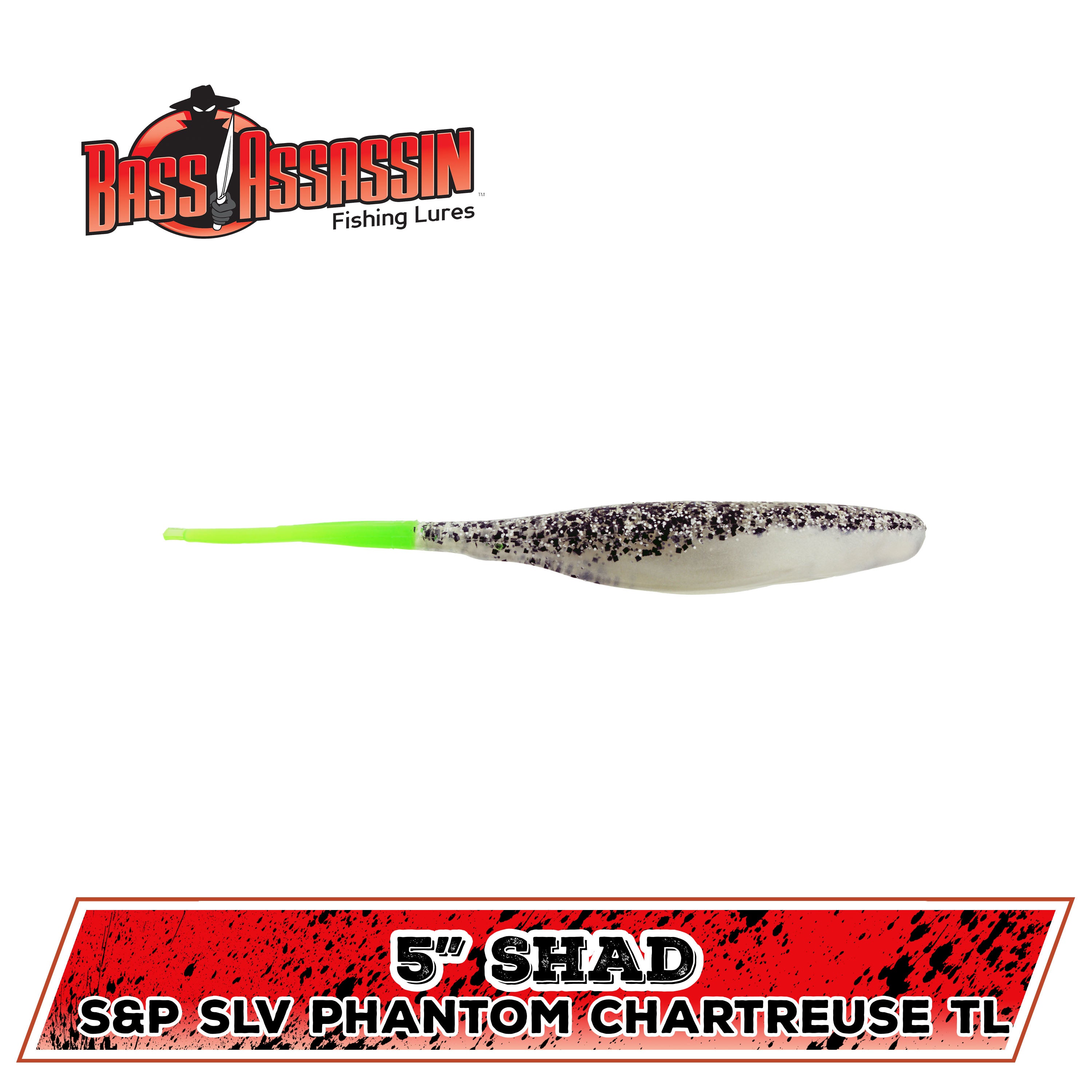 5" FW Shad (N-Z)
