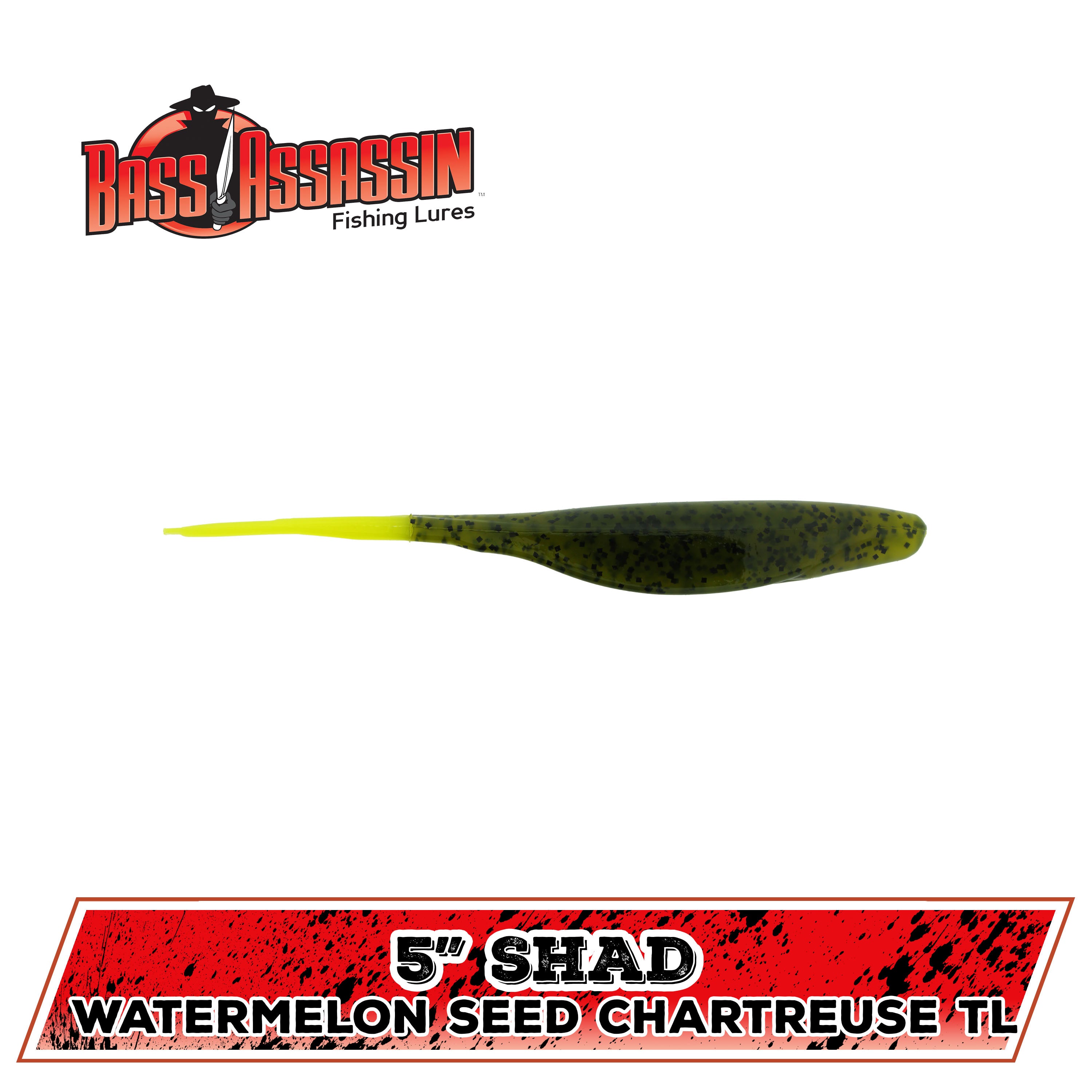 5" FW Shad (N-Z)