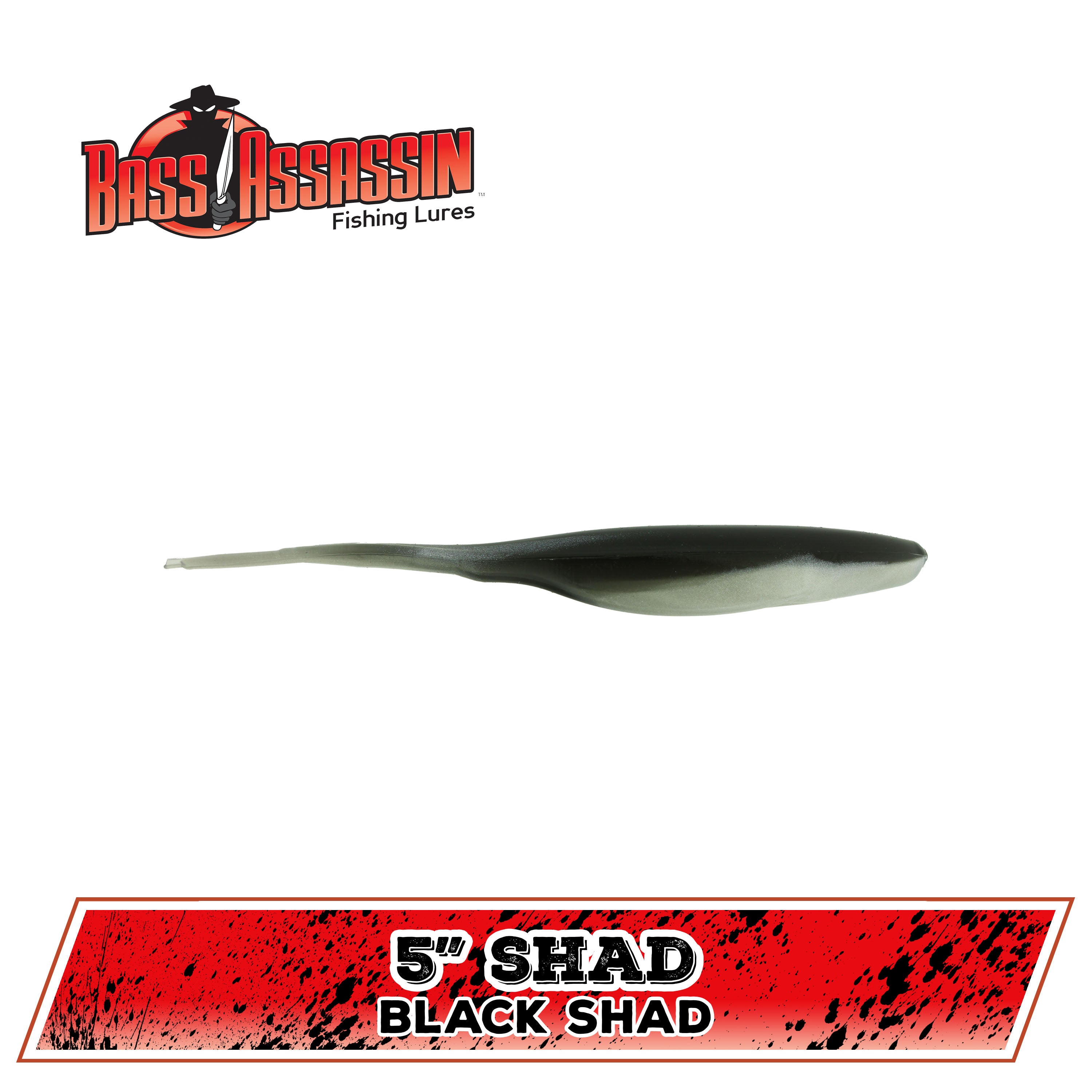 5" FW Shad (A-M)