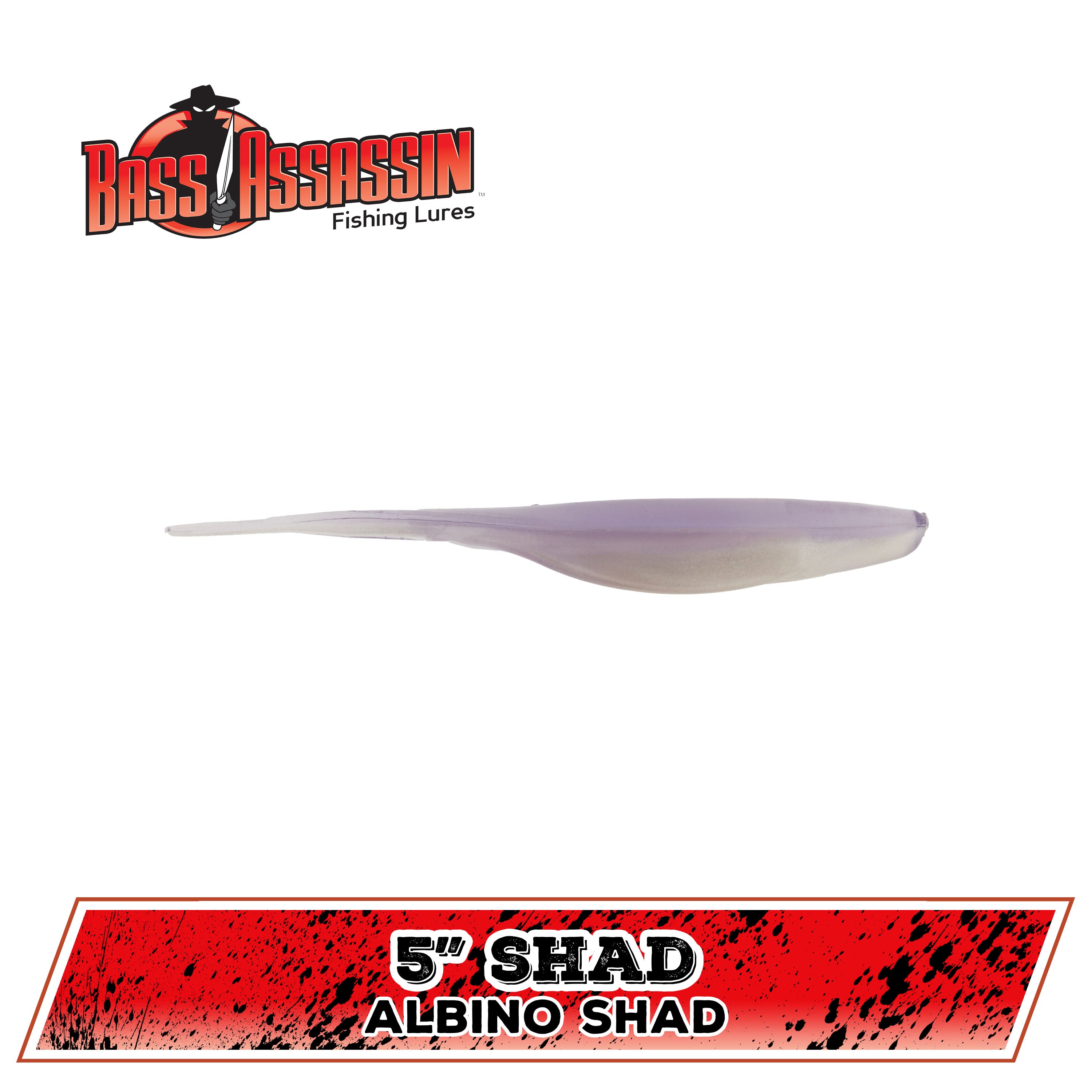 5" FW Shad (N-Z)