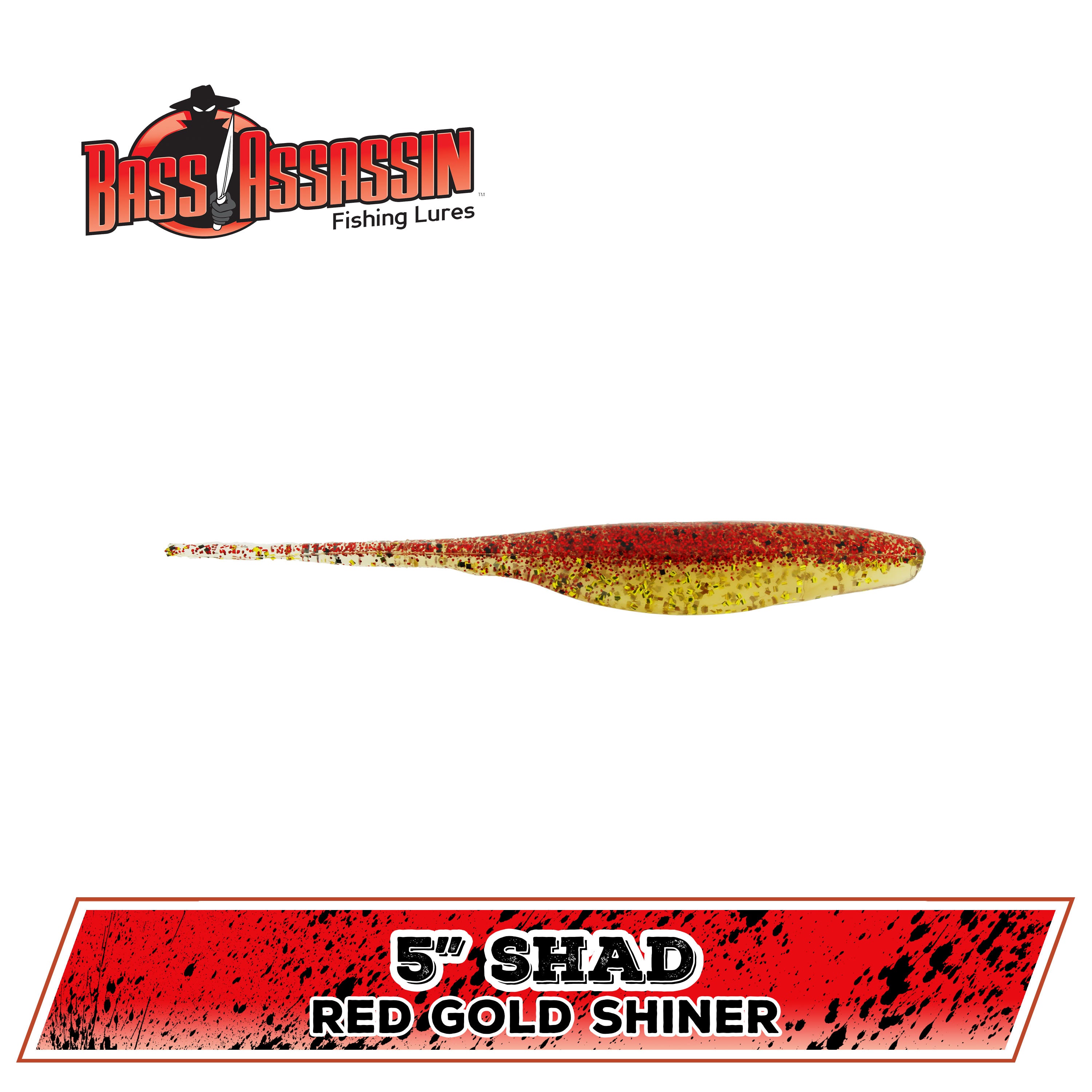 5" FW Shad (N-Z)
