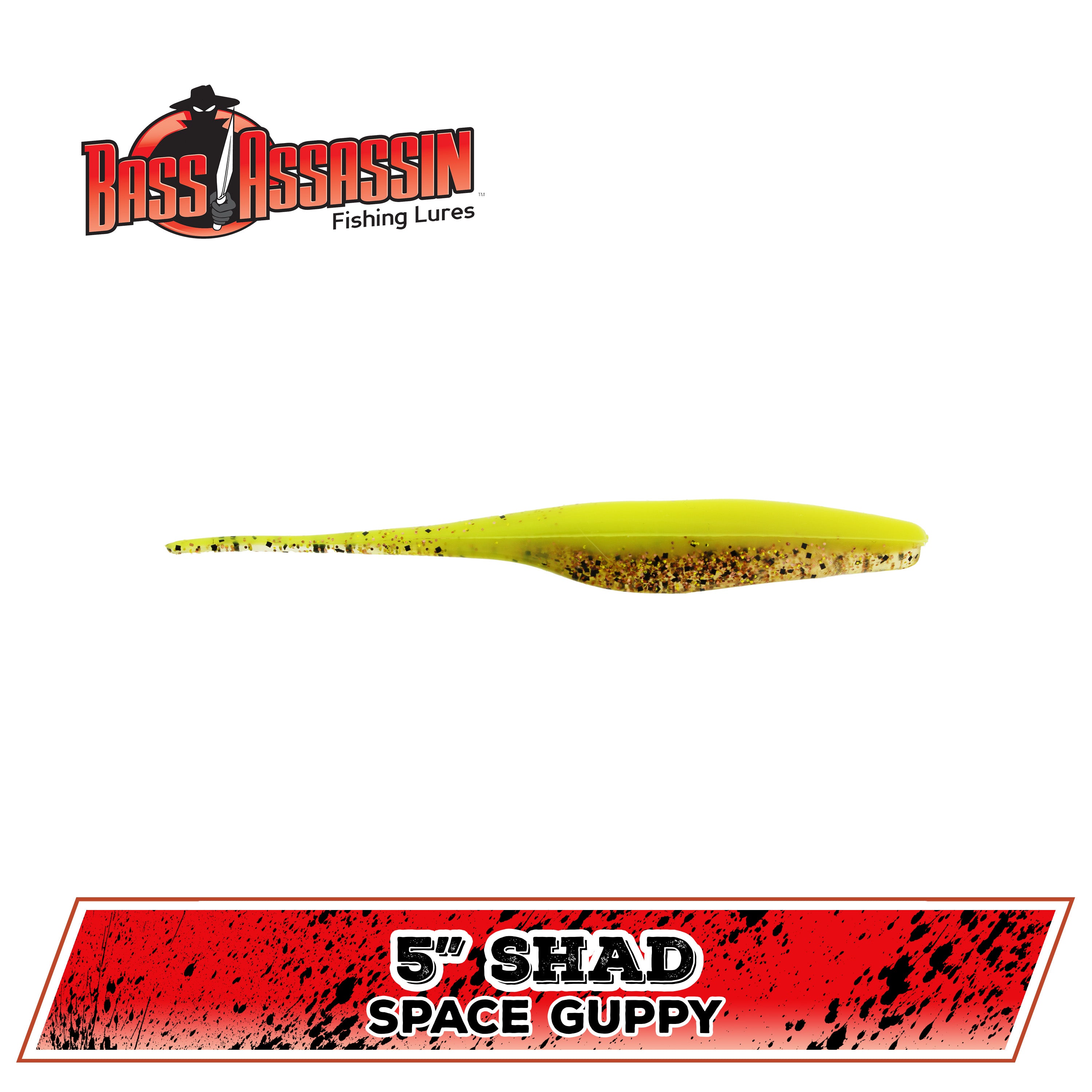 5" FW Shad (N-Z)