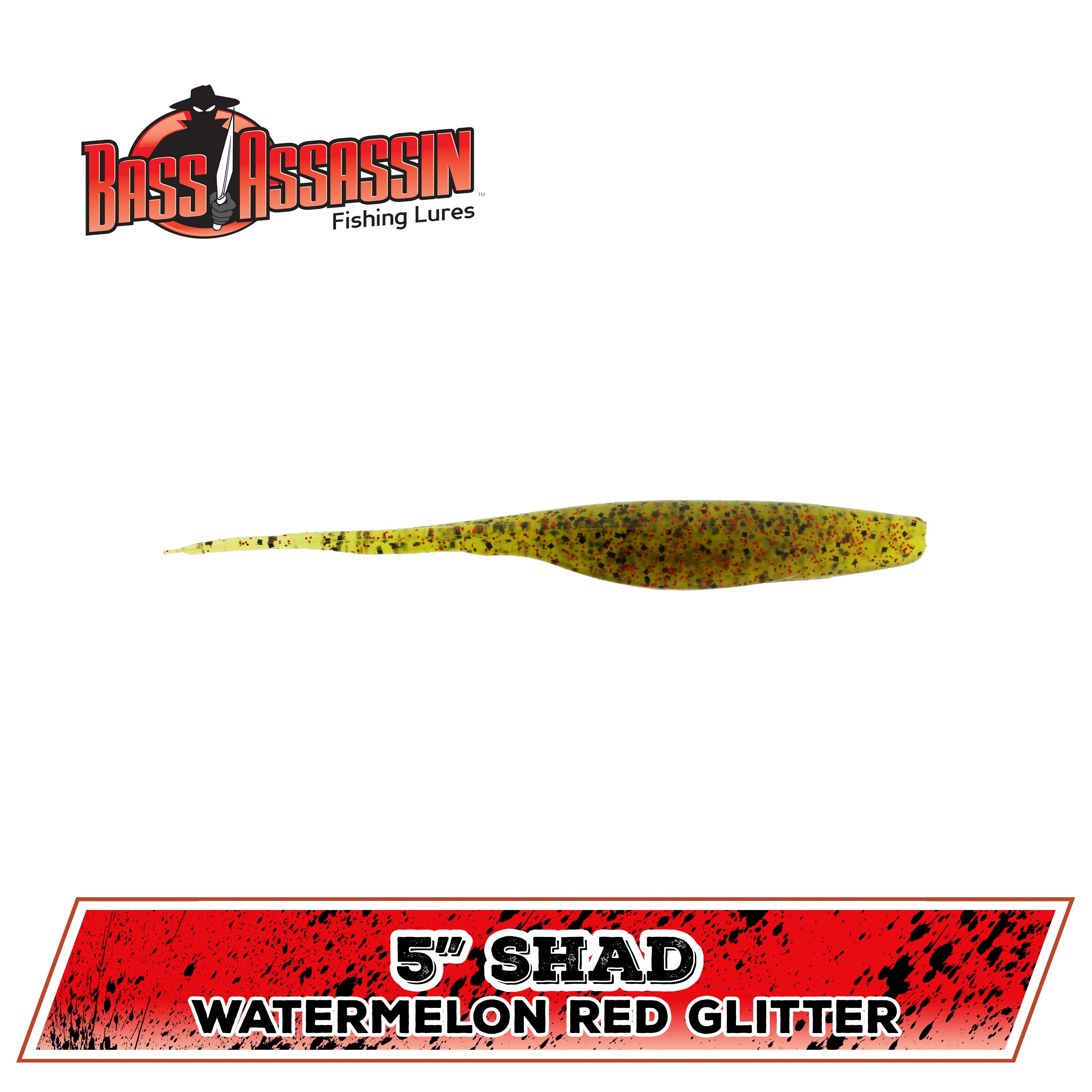 5" FW Shad (N-Z)
