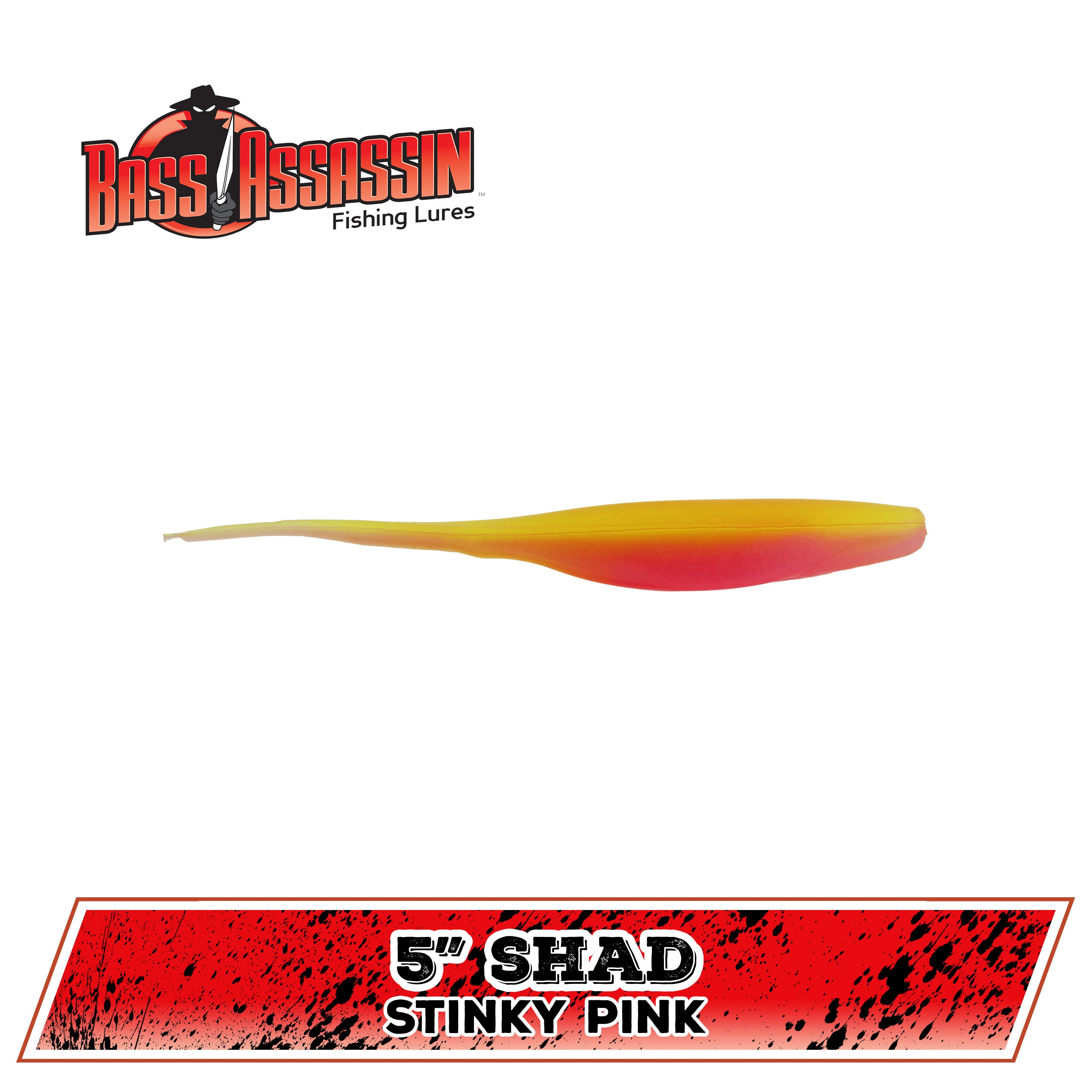 5" FW Shad (N-Z)