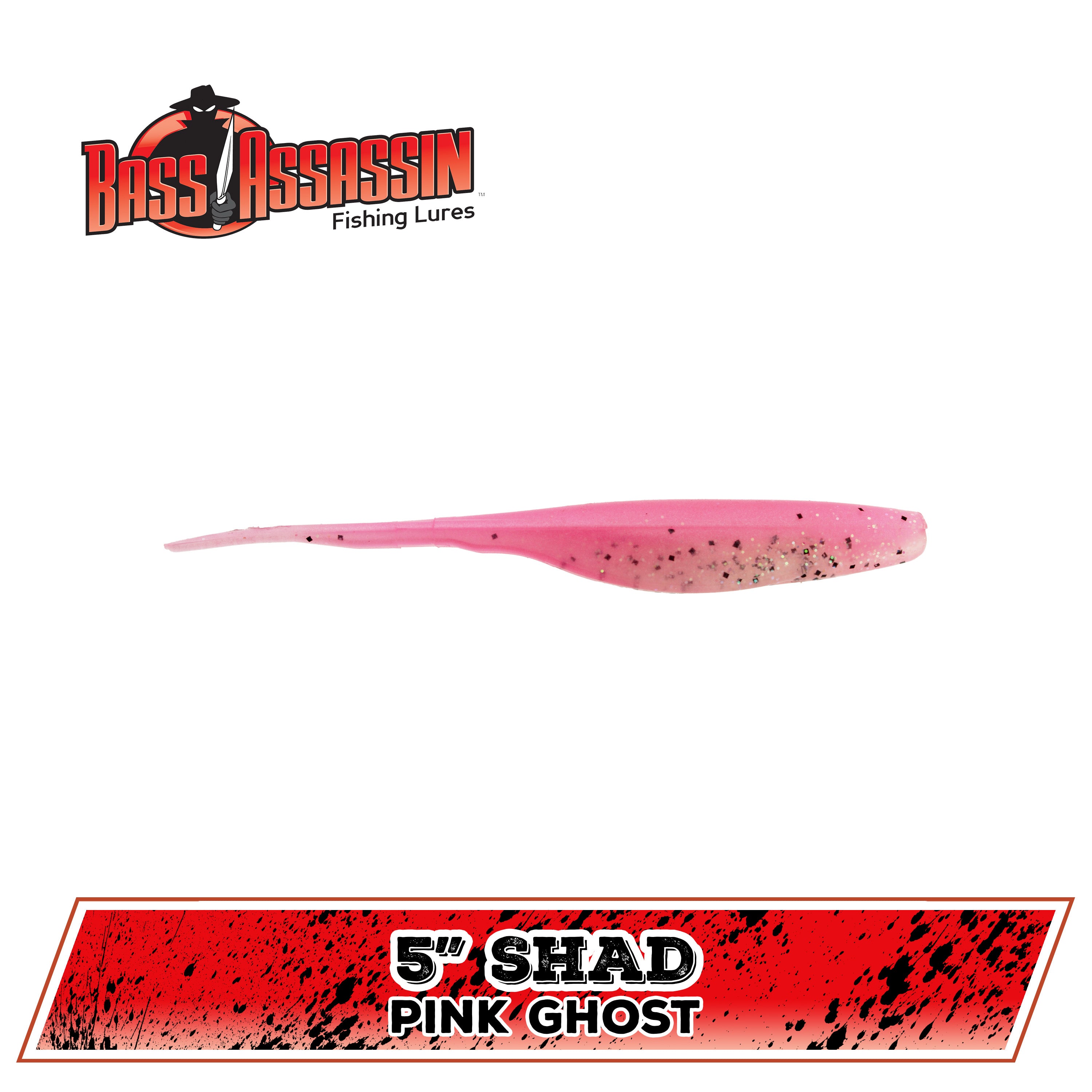 5" FW Shad (N-Z)