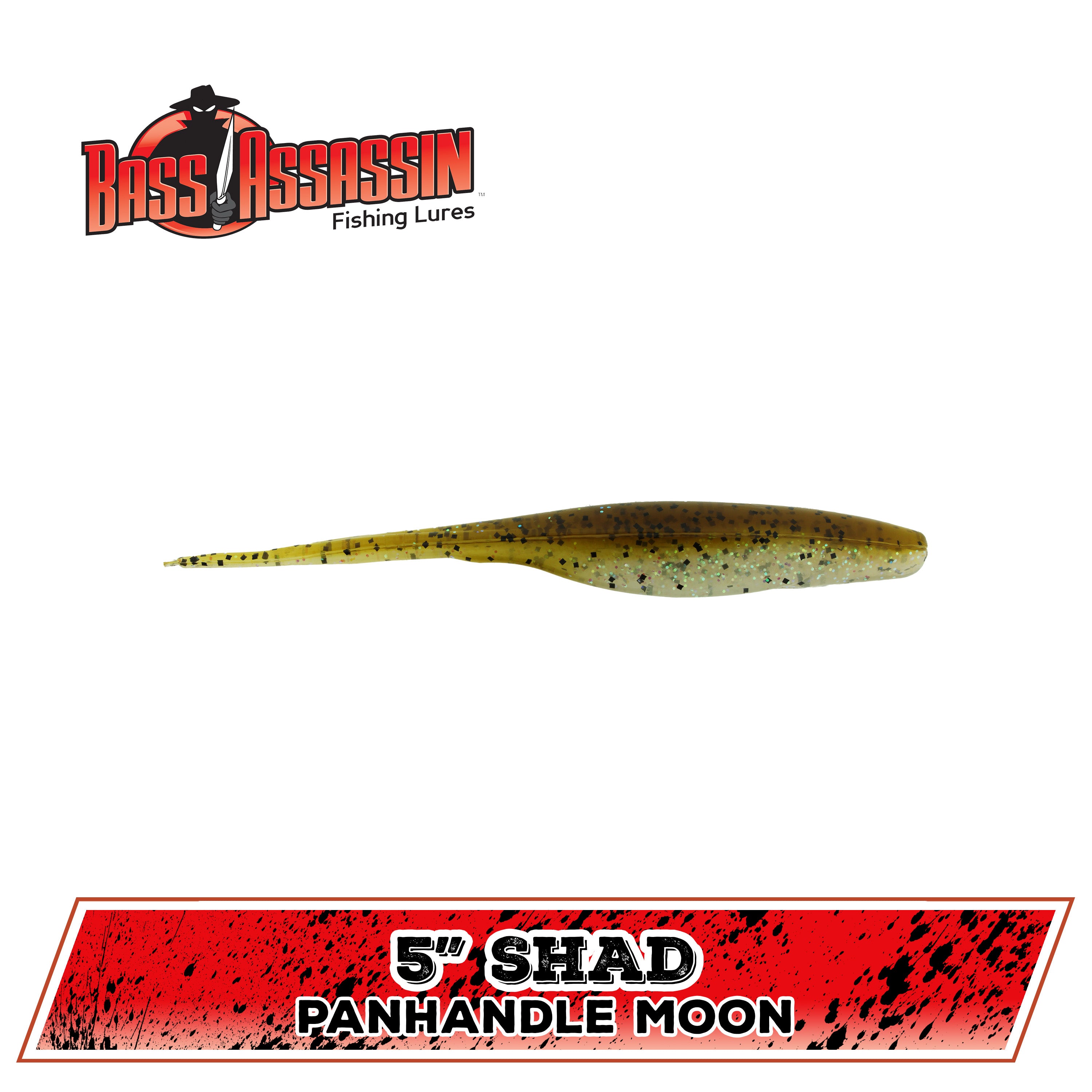 5" FW Shad (N-Z)