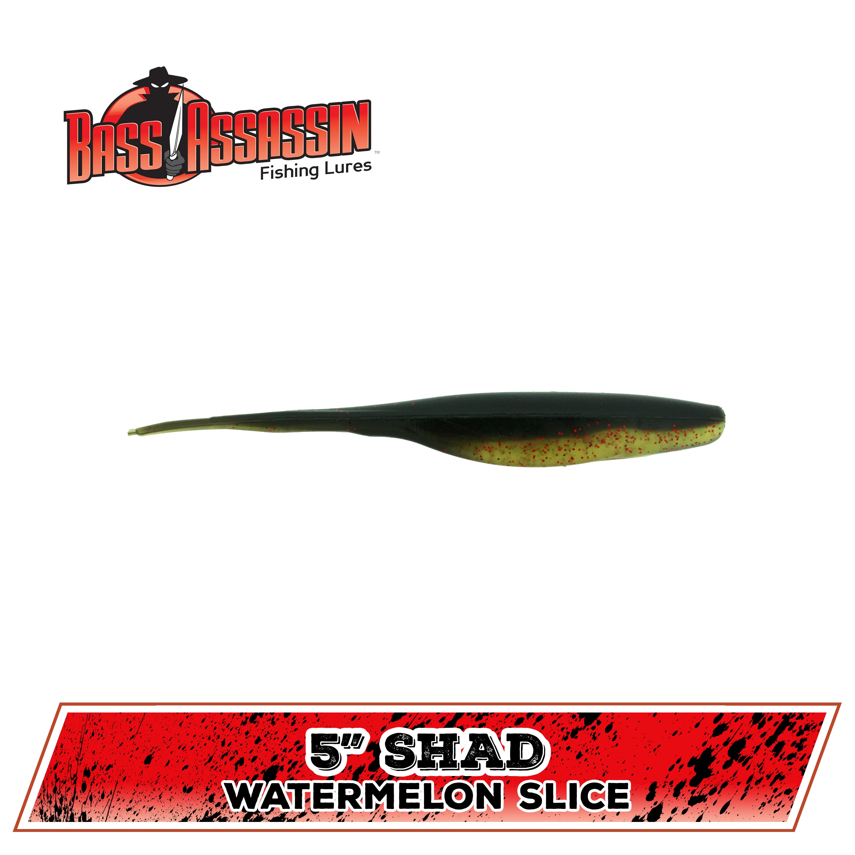 5" FW Shad (N-Z)