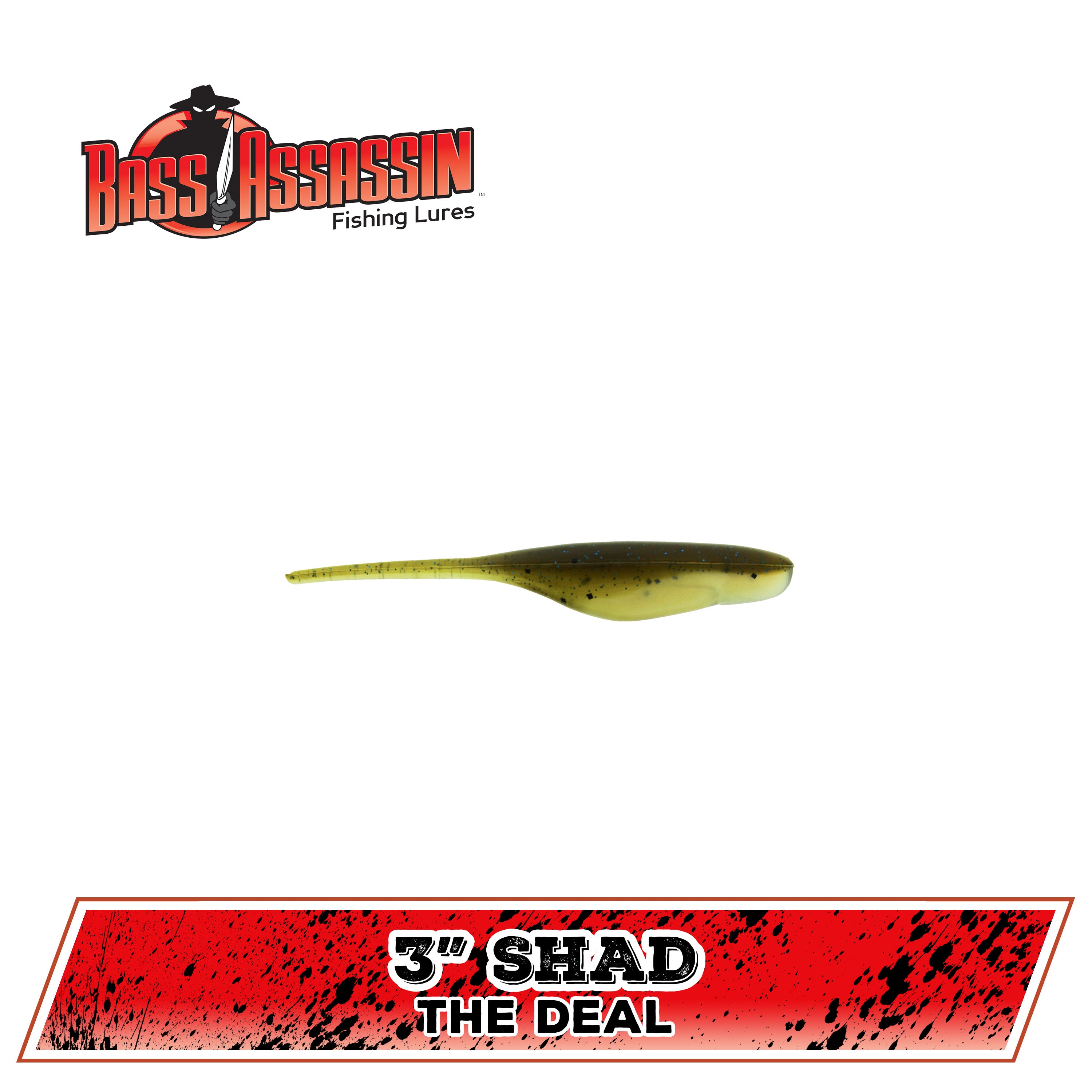 3" Baby Shad