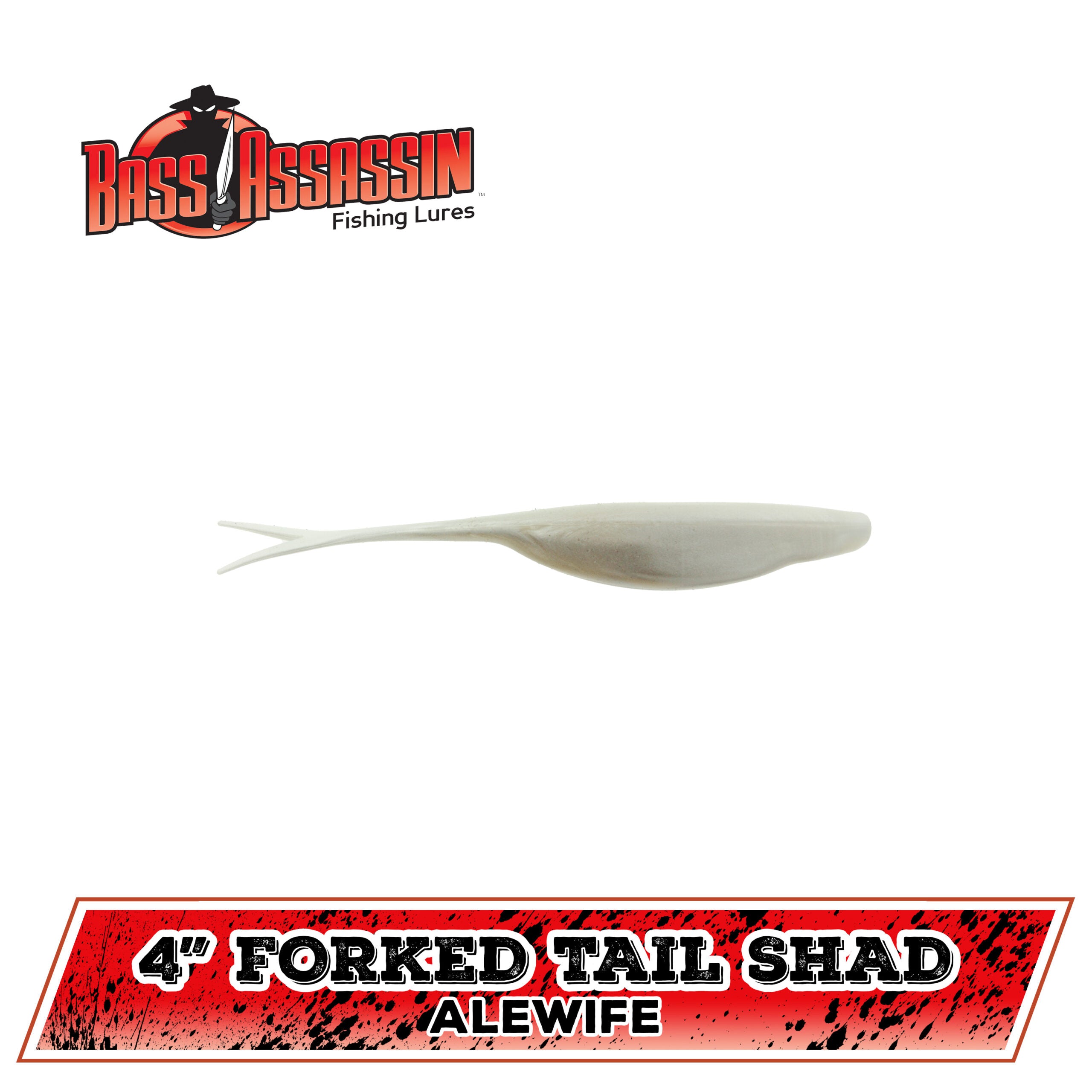 4" FW Forked Tail Shad