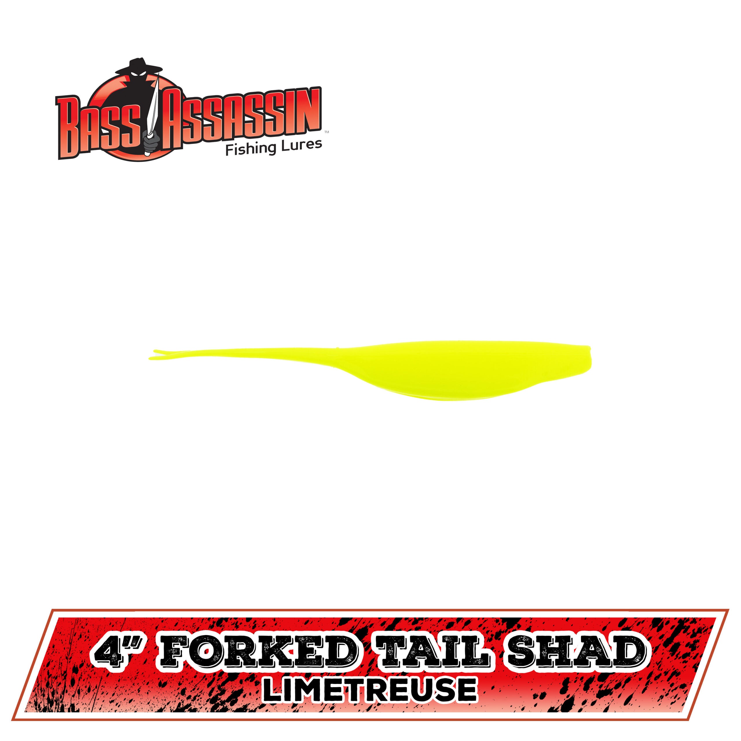 4" FW Forked Tail Shad