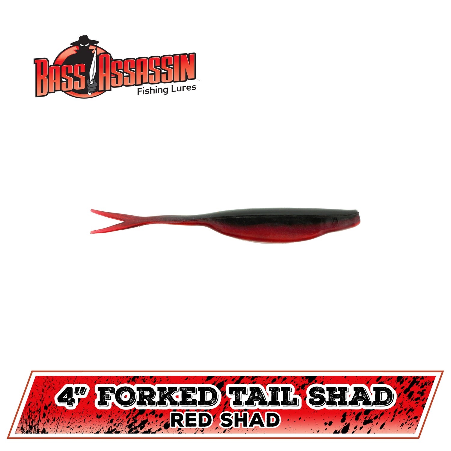 4" FW Forked Tail Shad
