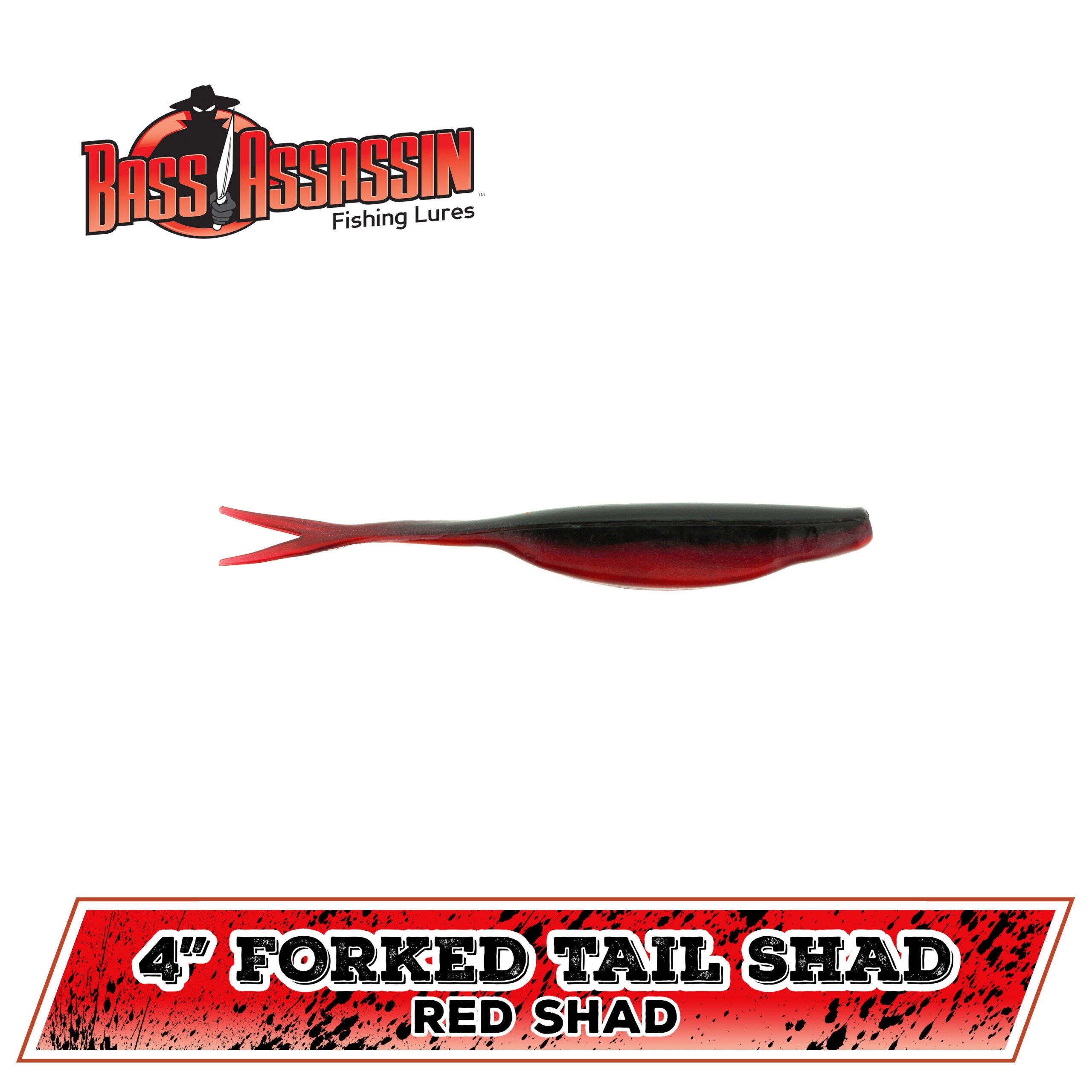 4" FW Forked Tail Shad