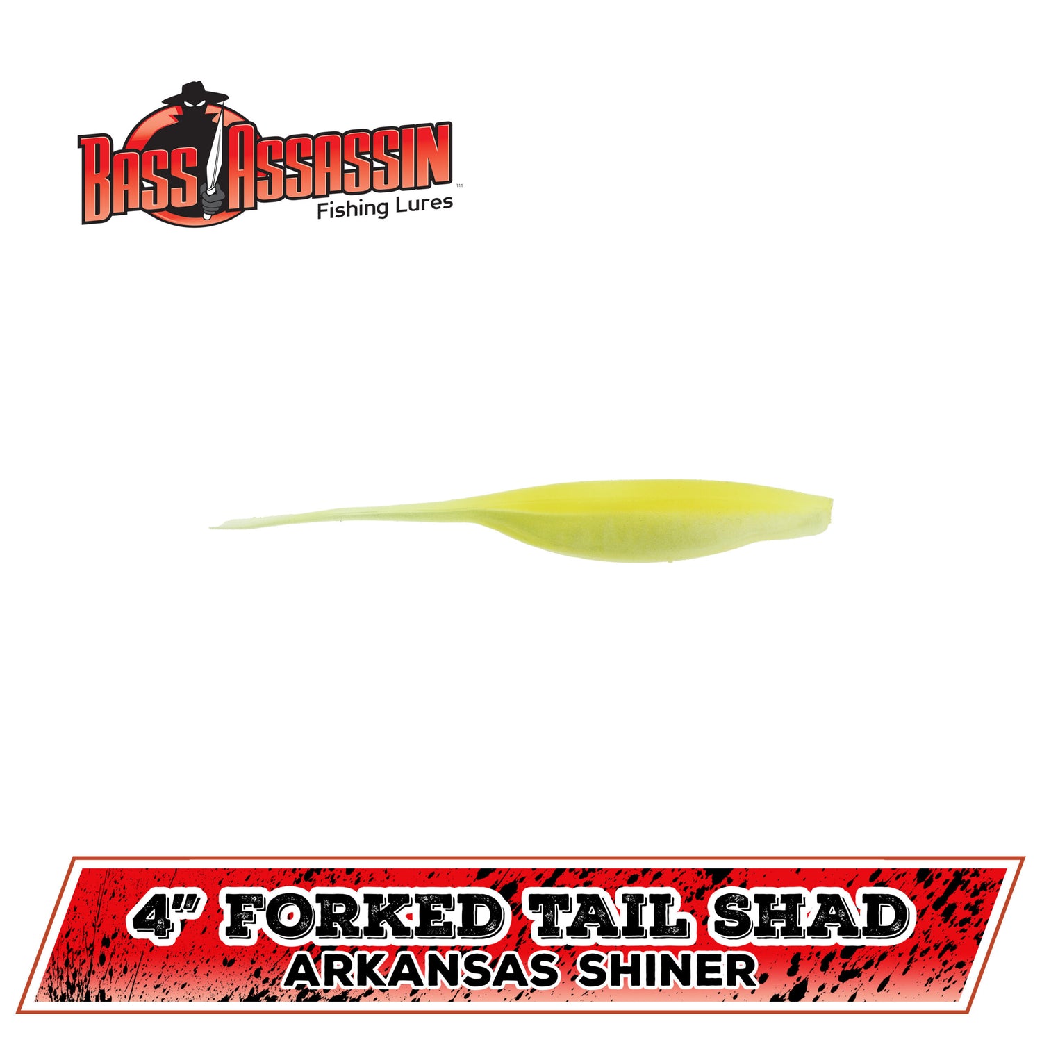 4" FW Forked Tail Shad