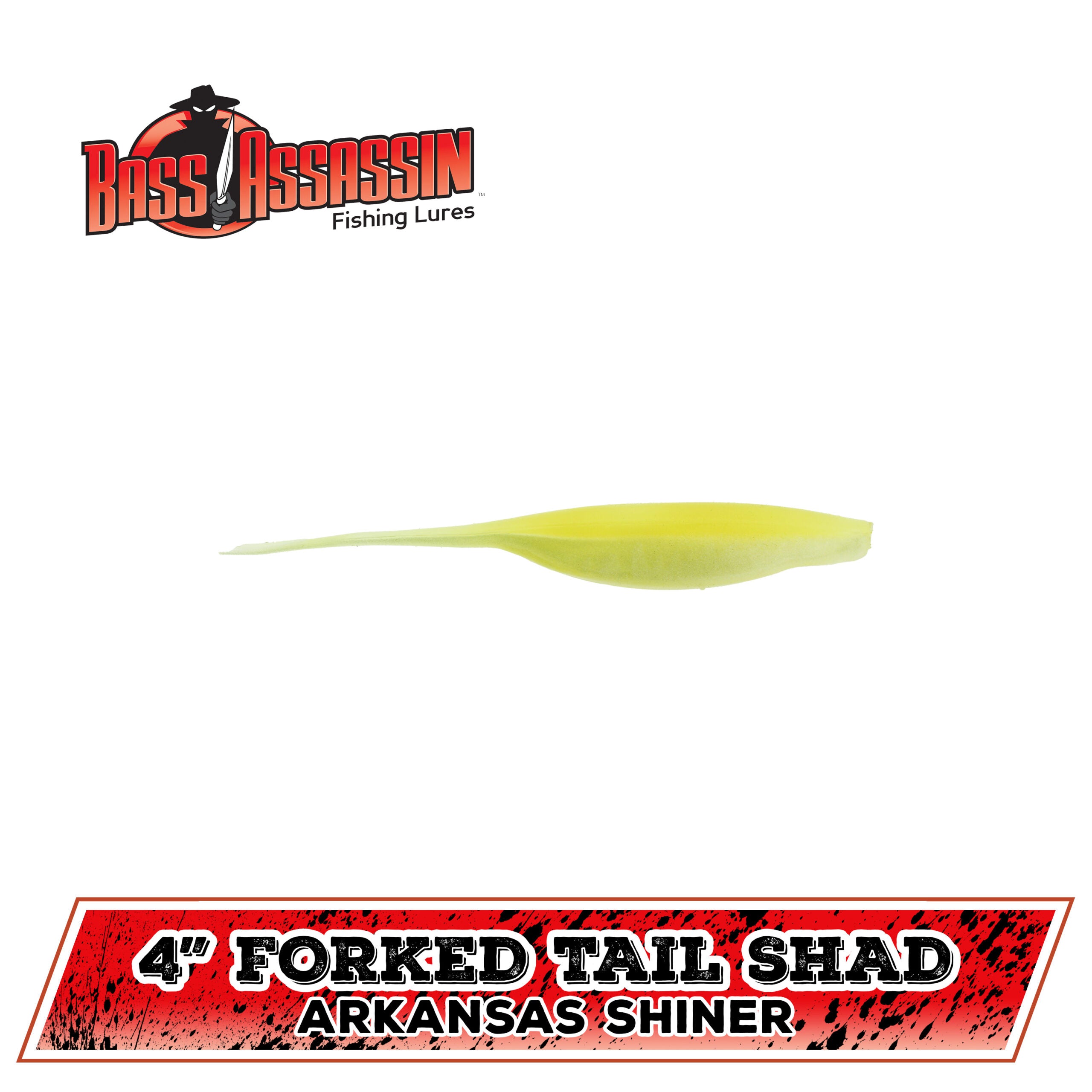 4" FW Forked Tail Shad
