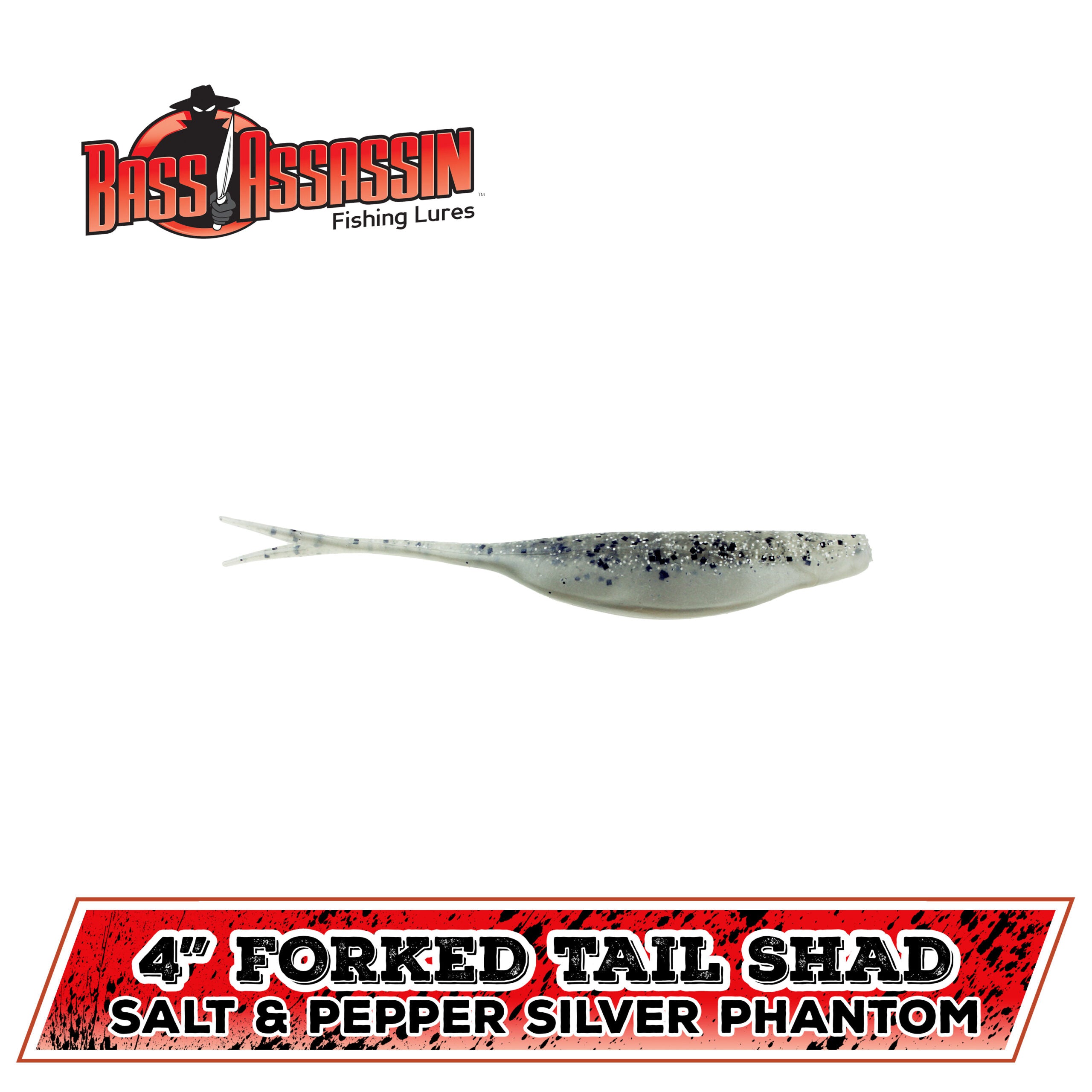 4" FW Forked Tail Shad