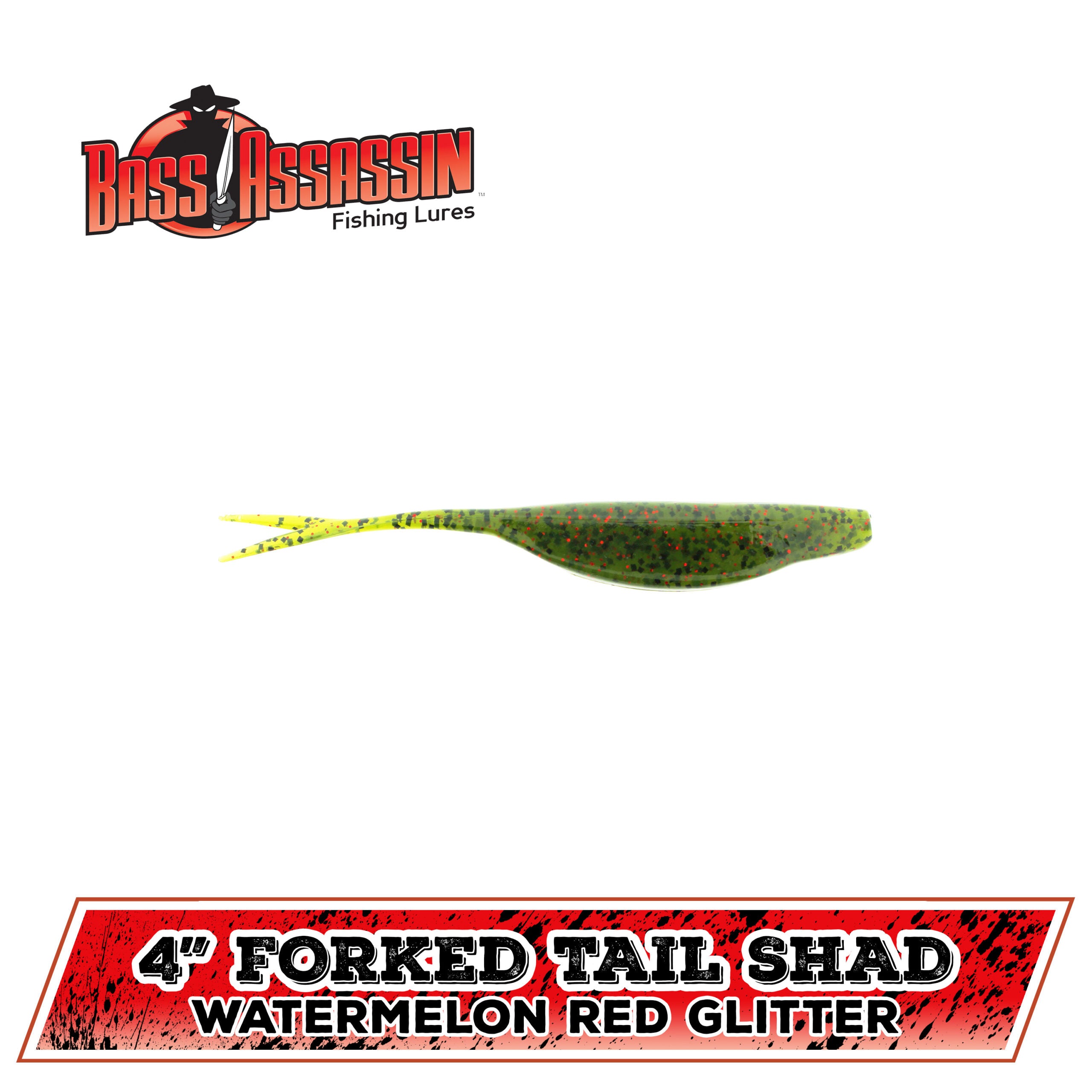 4" FW Forked Tail Shad