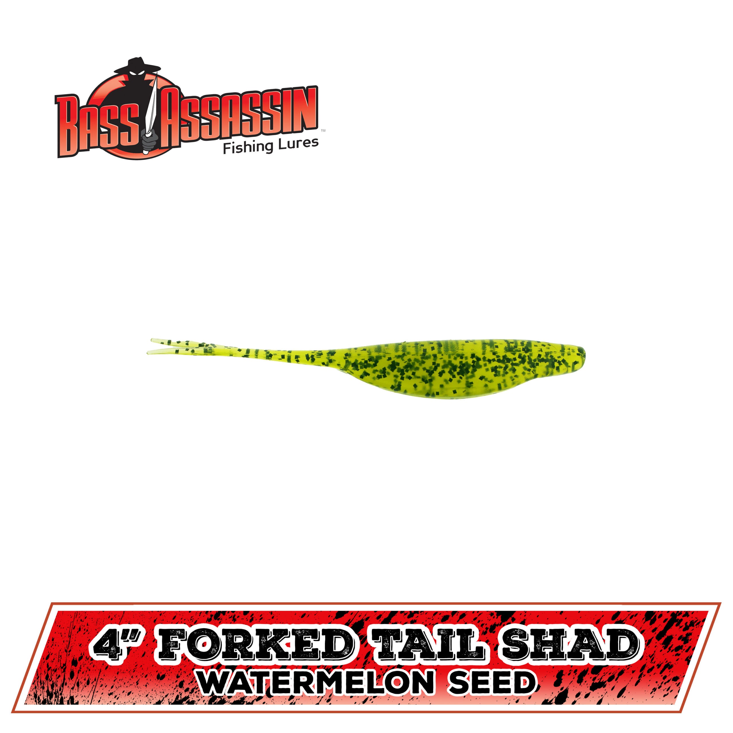 4" FW Forked Tail Shad