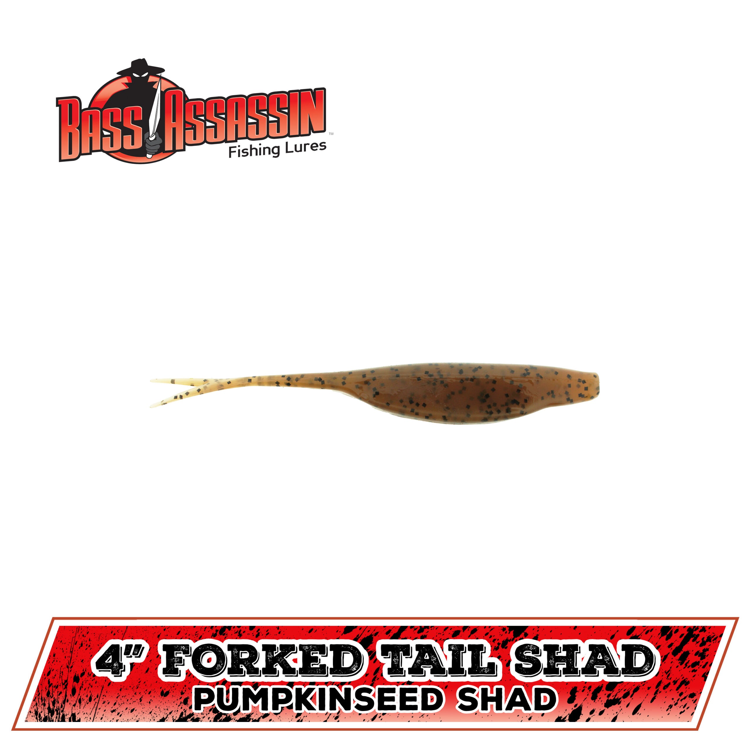 4" FW Forked Tail Shad