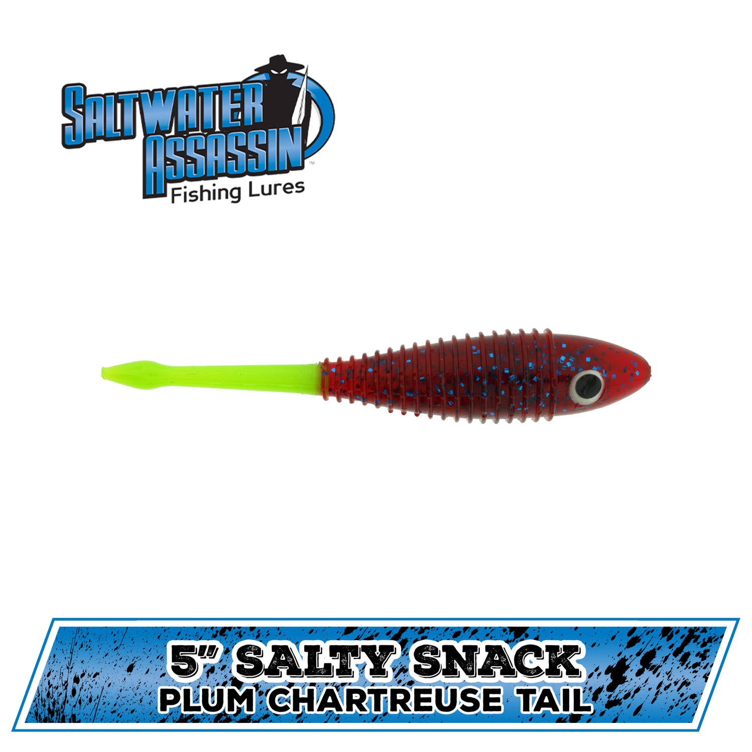 5" Salty Snack 3 CT with Trokar Hook