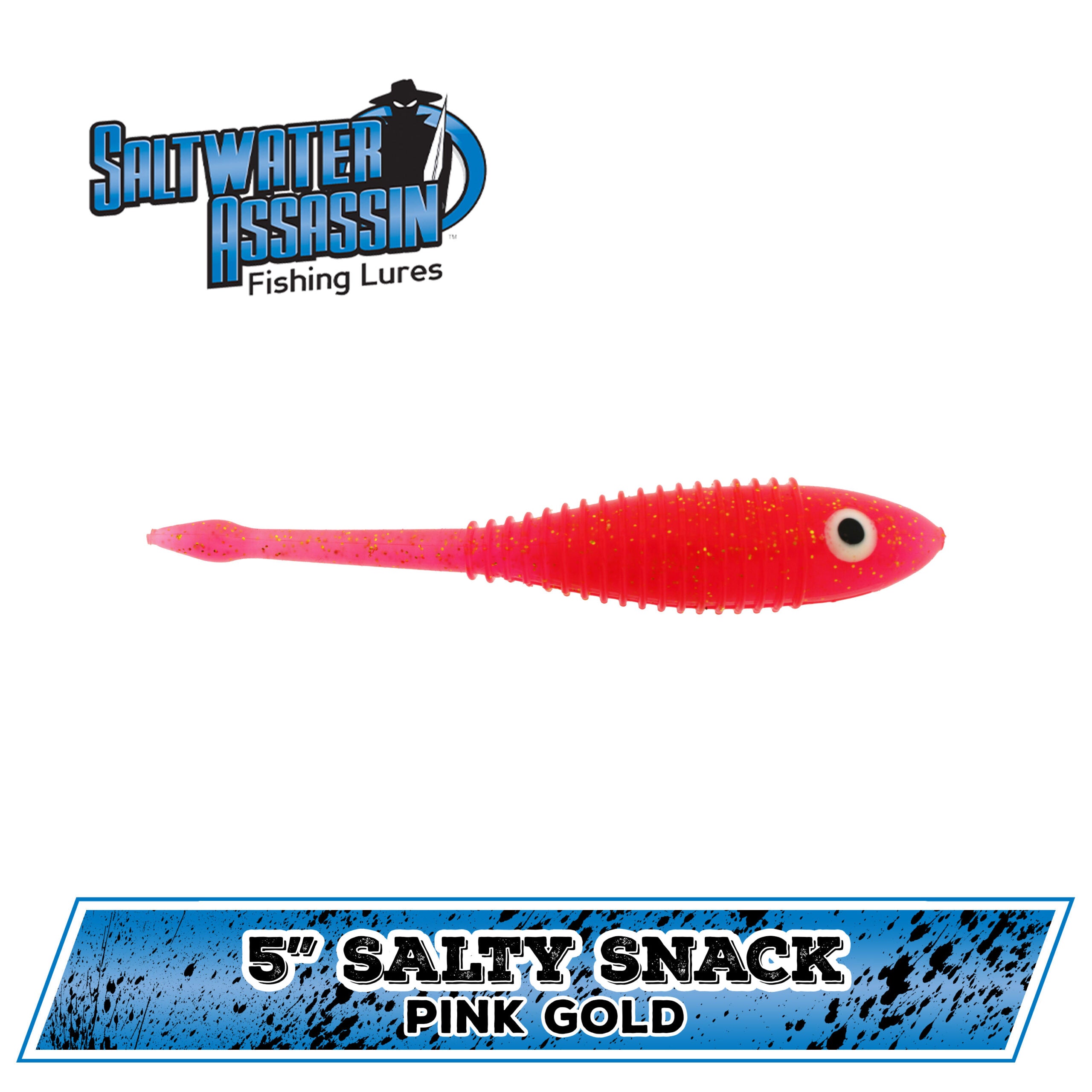 5" Salty Snack 3 CT with Trokar Hook